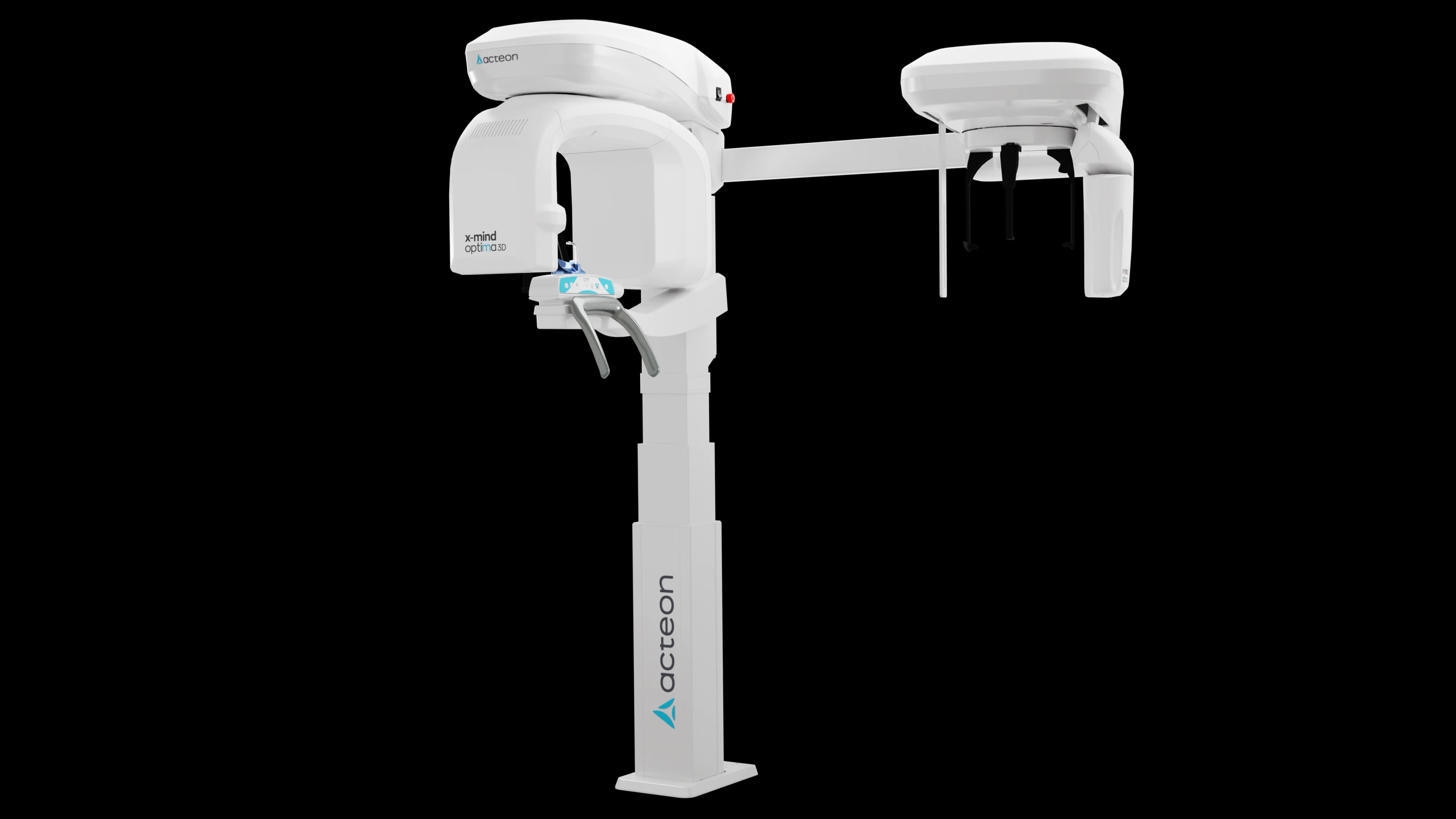 X-Mind Optima 3D 12x10 Ceph CBCT System with Workstation and Monitor, Right Configuration, 100-240V, 525-8146