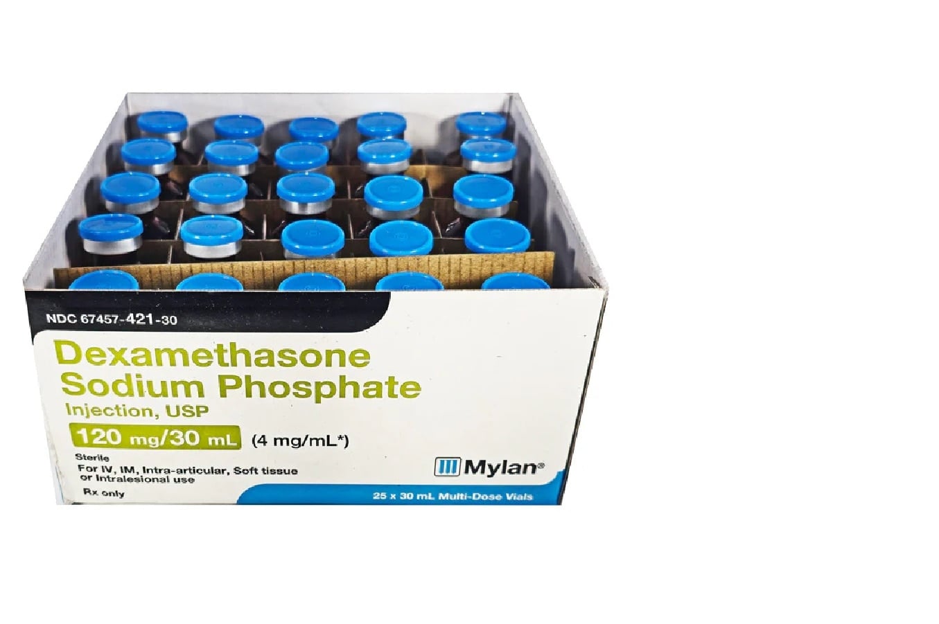 Dexamethasone Sodium Injection, 4mg/mL, MDV 30mL, 25/Box, MYS-67457042130