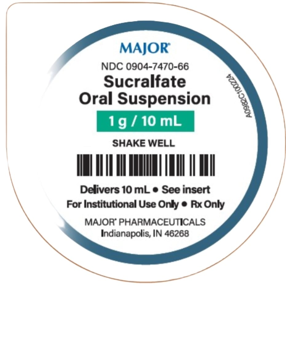 Sucralfate Oral Suspension UD, 1gm/10mL Unit Dose, 30/Package