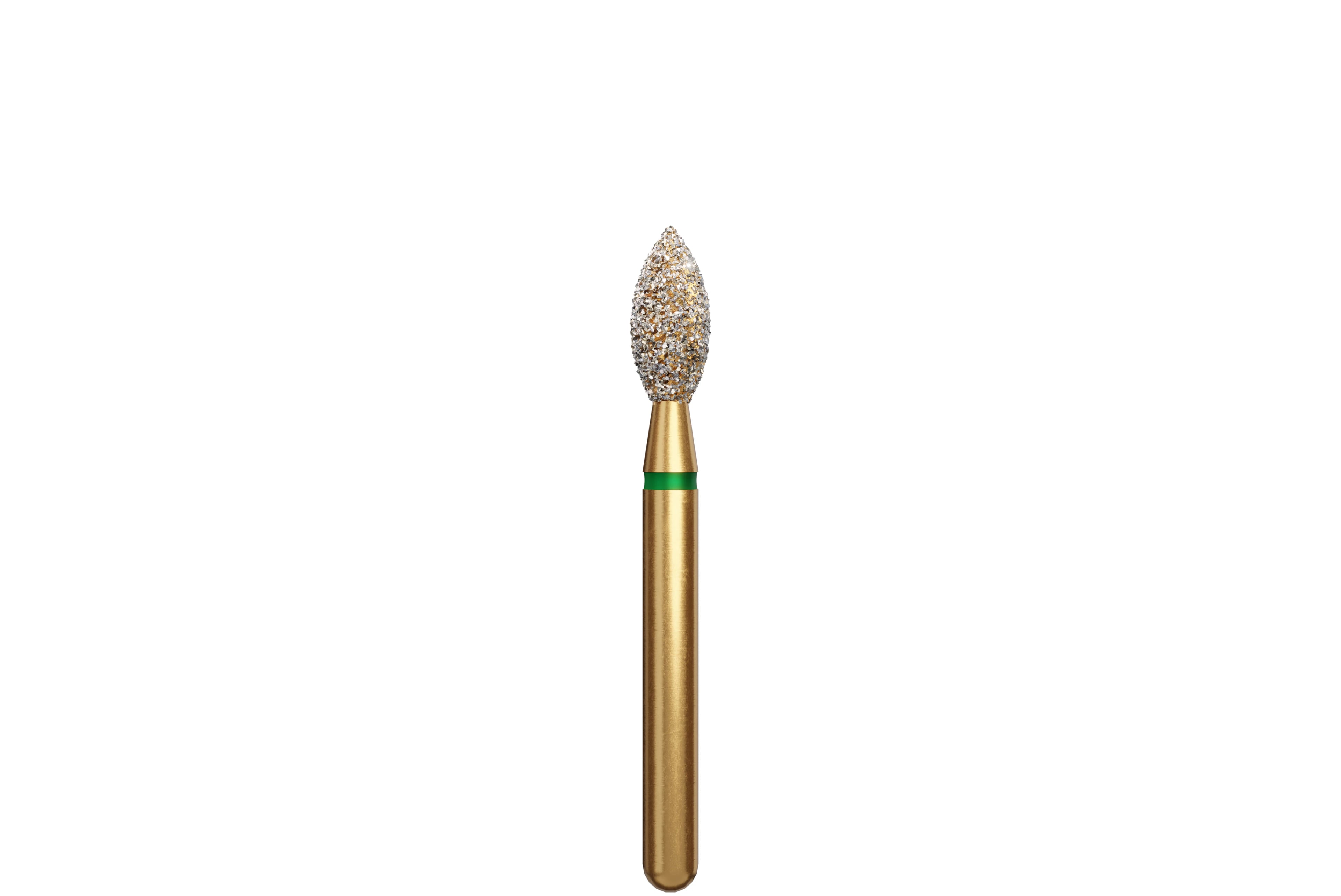 Coltene Alpen Multi-Use Multilayer Diamond Bur, Coarse, Pointed Football (Bud), FG, #368-023, 5/Pkg