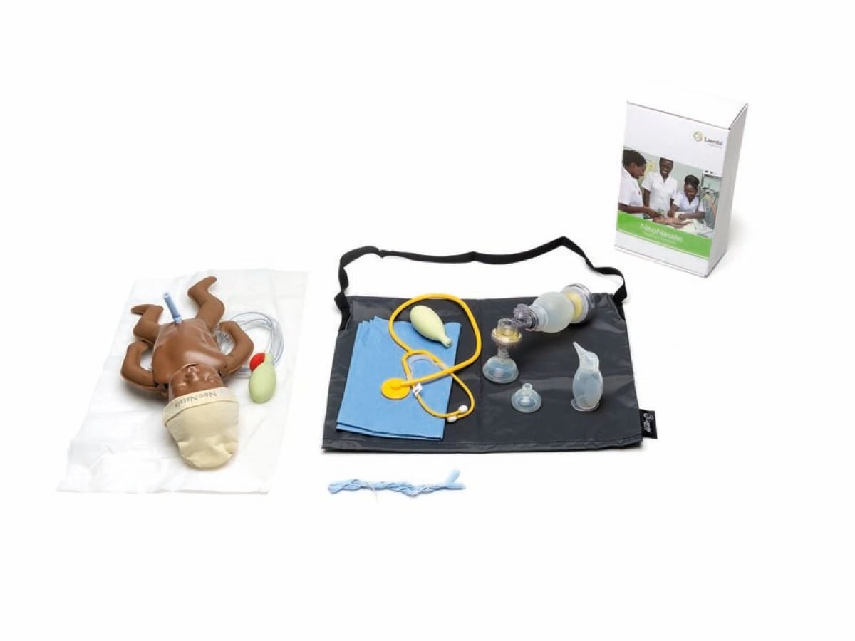 Laerdal NeoNatalie Complete Neonatal Simulator Manikin, Dark Skin Tone