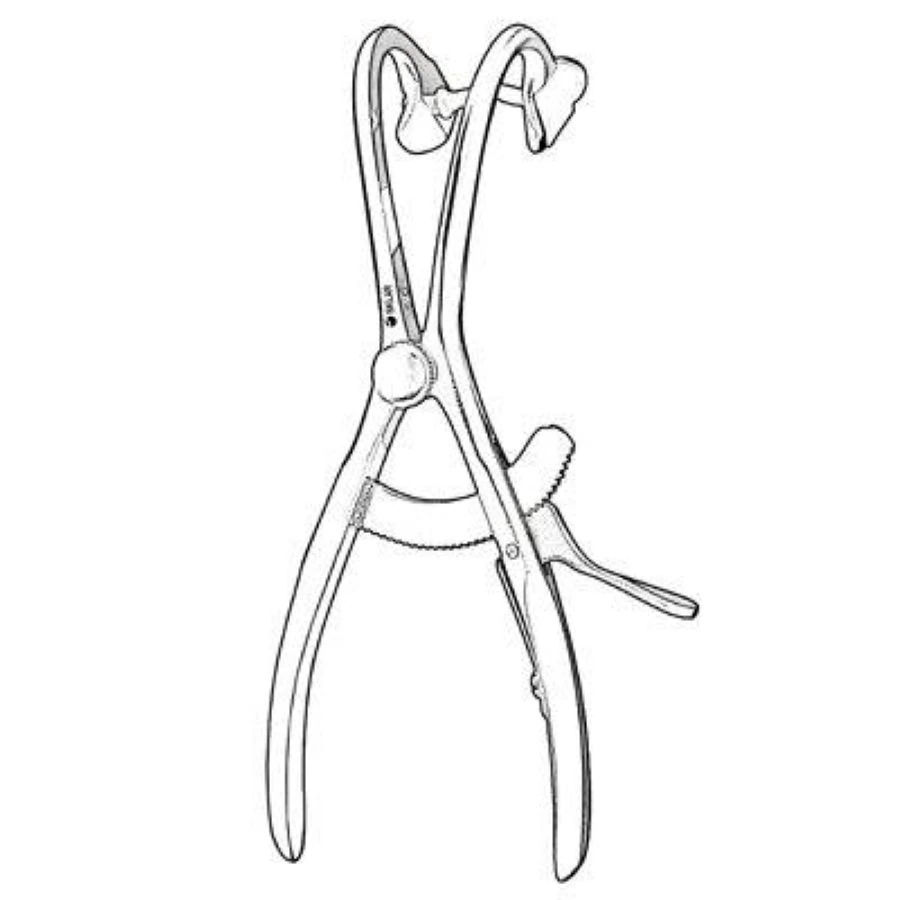 Denhardt Mouth Gag, 4-3/4", Stainless Steel, Reusable, Non-Sterile