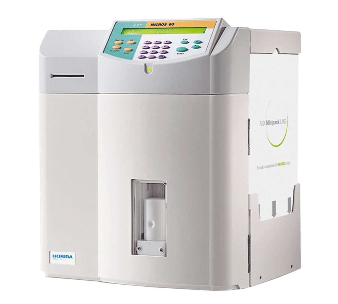 Horiba Medical Micros 60 CT Hematology Analyzer, 16-Parameter Standalone, Each