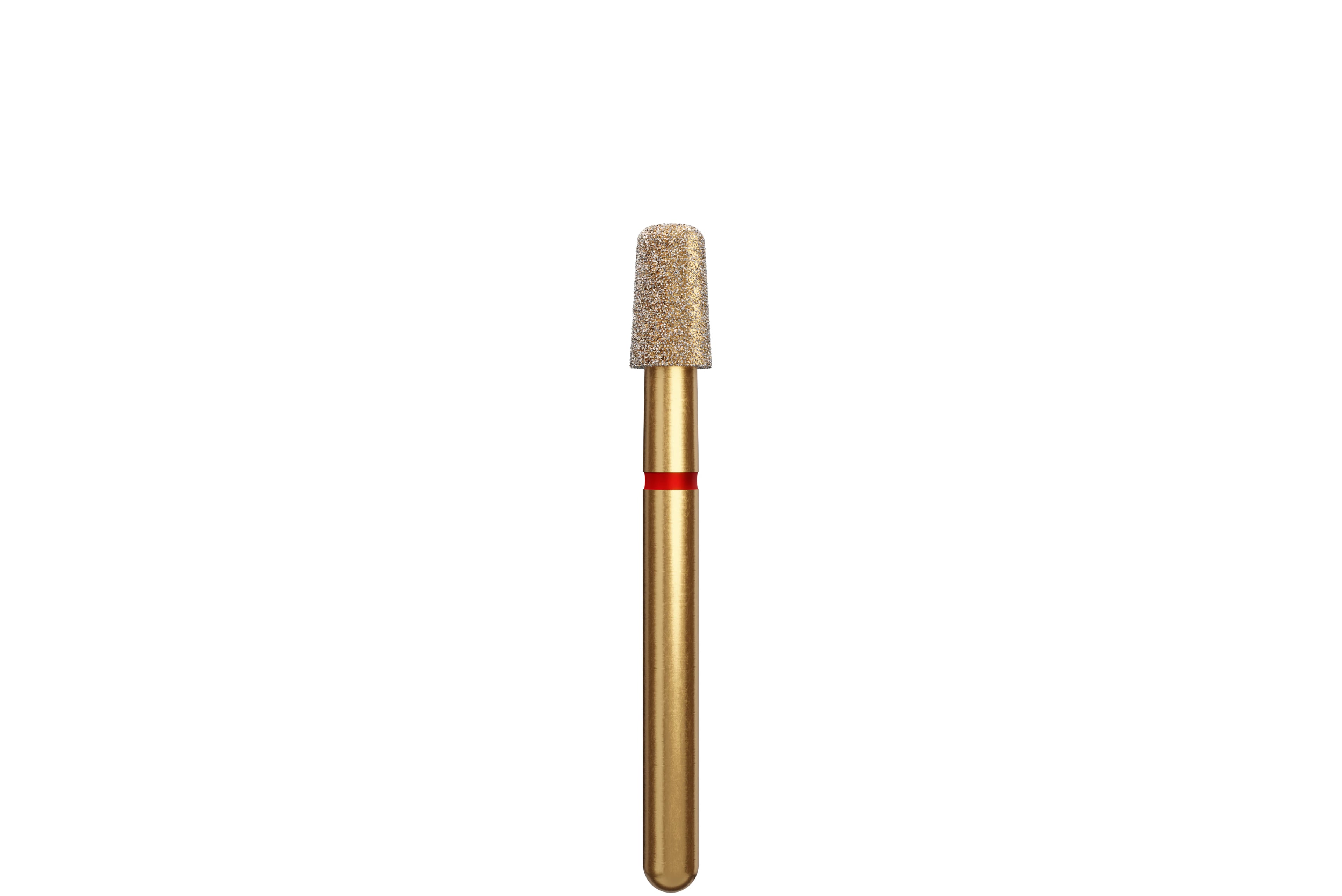 Coltene Alpen Multi-Use Diamond Bur, FG, Fine, Rounded Edge Taper, #845R-025, 2.5mm Head Diameter, 4mm Head Length, 5/Pkg