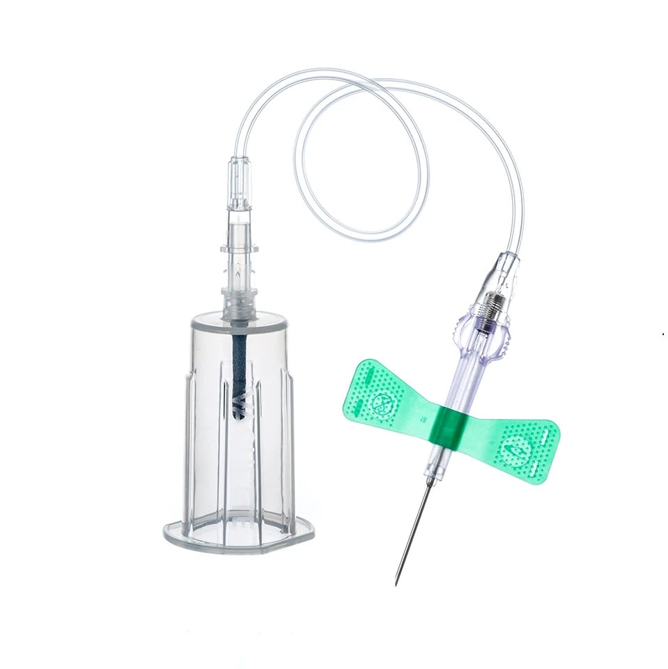 Vacuette Evoprotect Blood Collection Set, 21G x 3/4", Safety with Holder, Sterile, 30/Box
