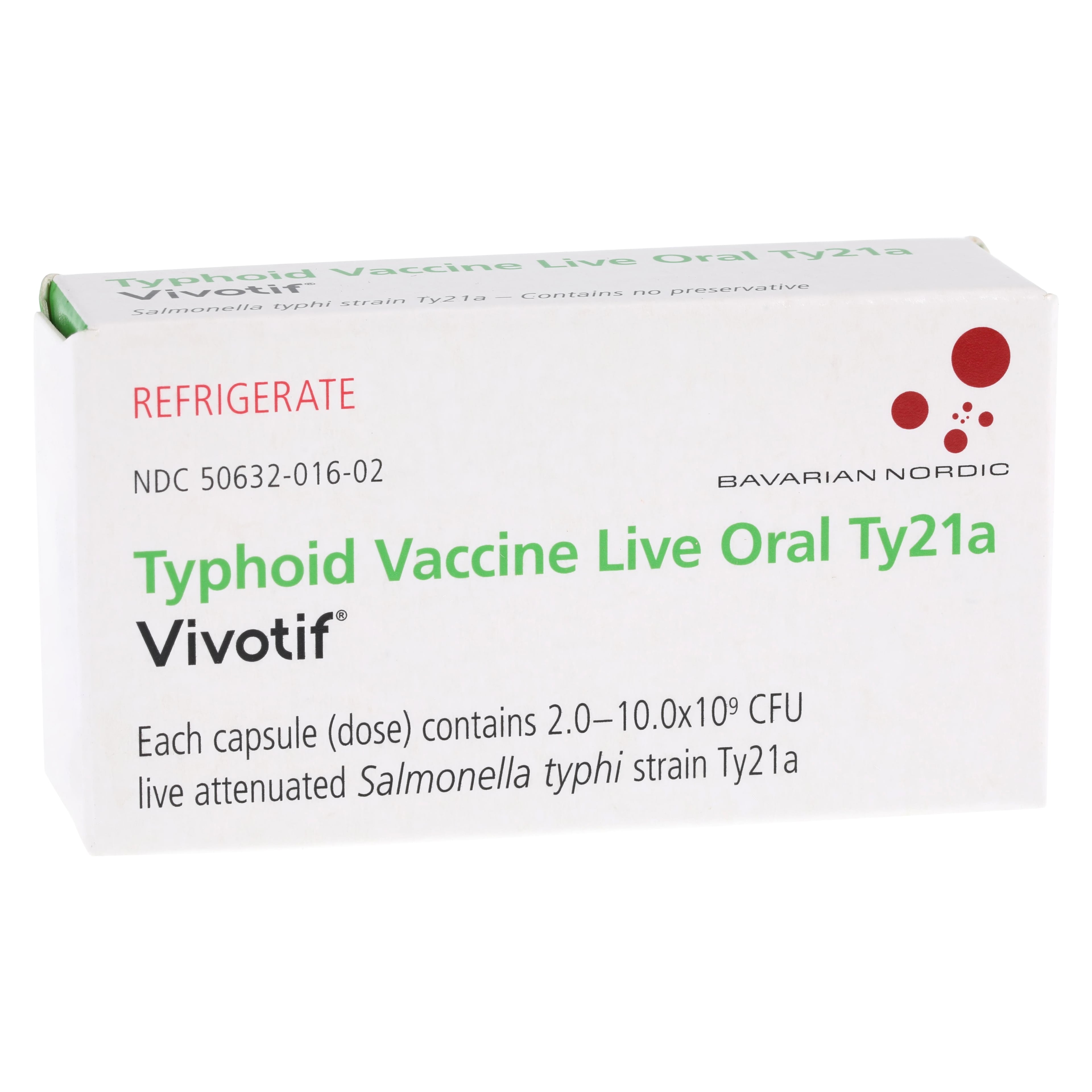 Vivotif Oral Typhoid Vaccine Ty21a, 4 Packages, 01KT0J08EE4VC091DTGM9SRKPP