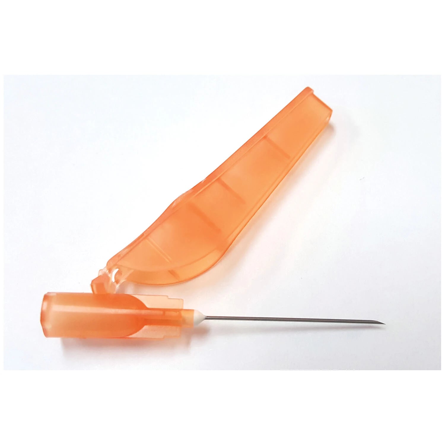 Exel Securetouch Hypodermic Safety Needle, 25G x 1", Sterile, 100/Box