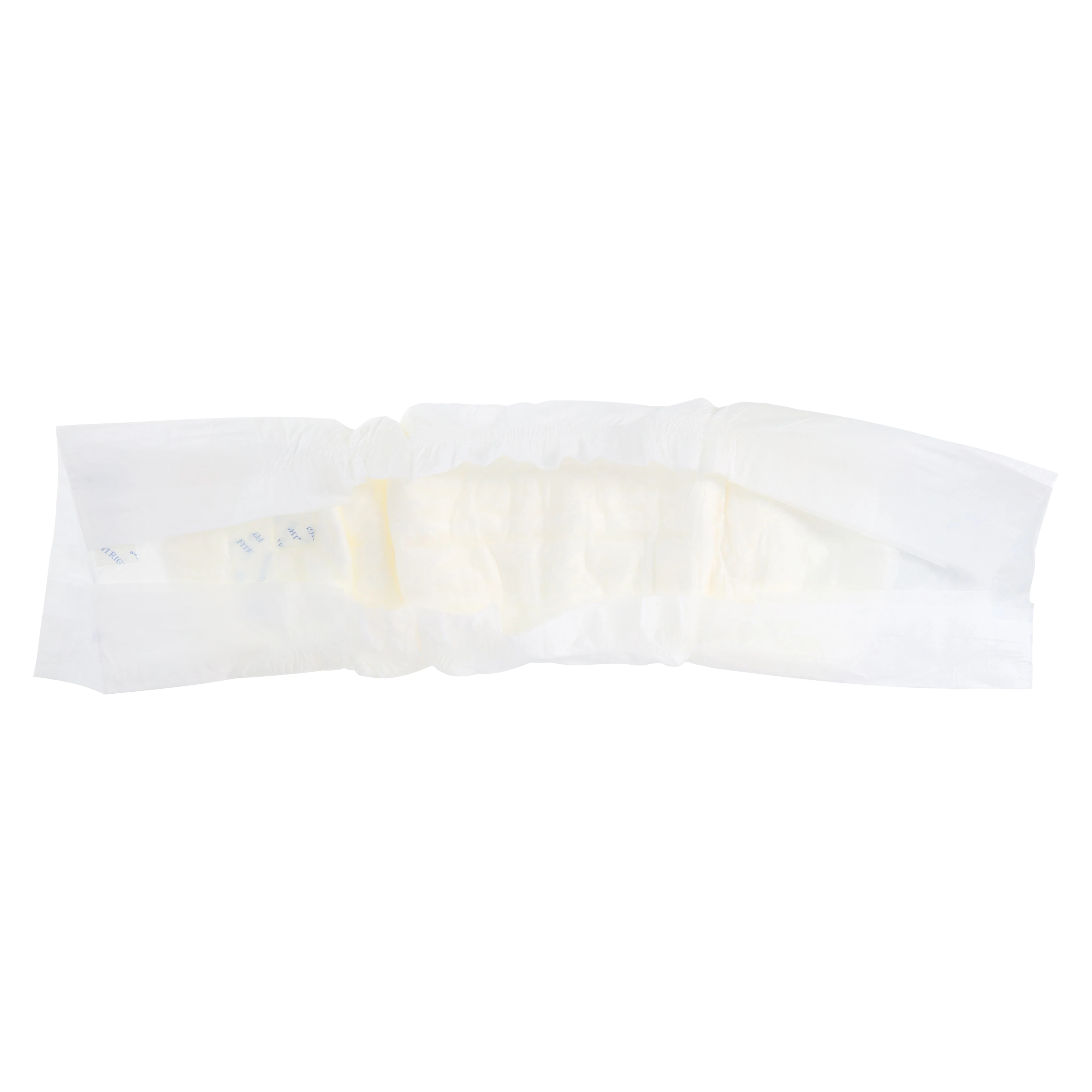 Medline FitRight Basic Incontinence Brief, Unisex, Moderate Absorbency, 32-44" Waist, Hook and Loop, 100/Case