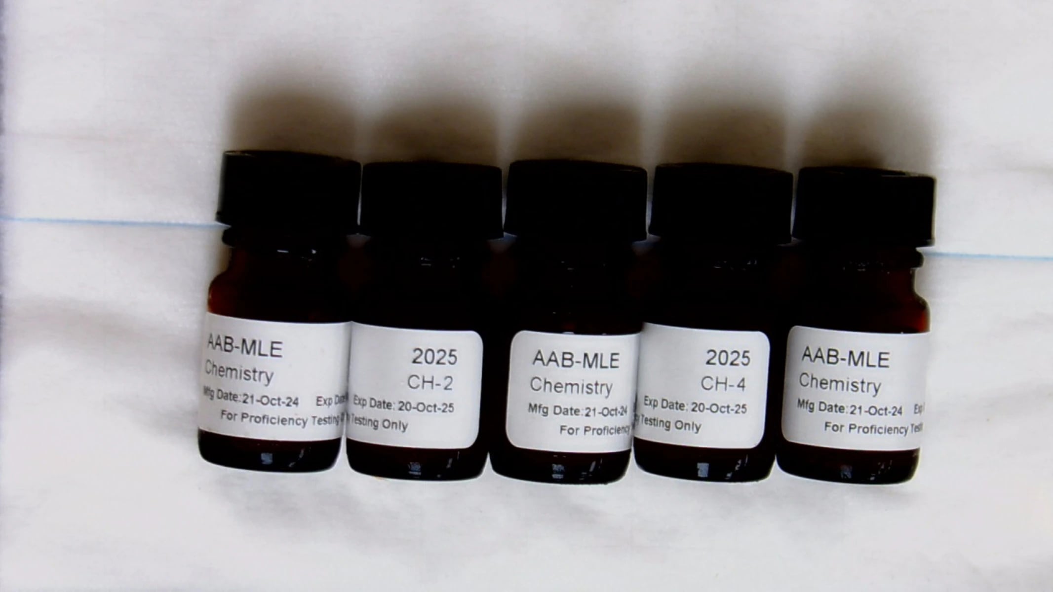AAB Medical Lab Evaluation Chemistry Proficiency Testing Module, 1-3/Year