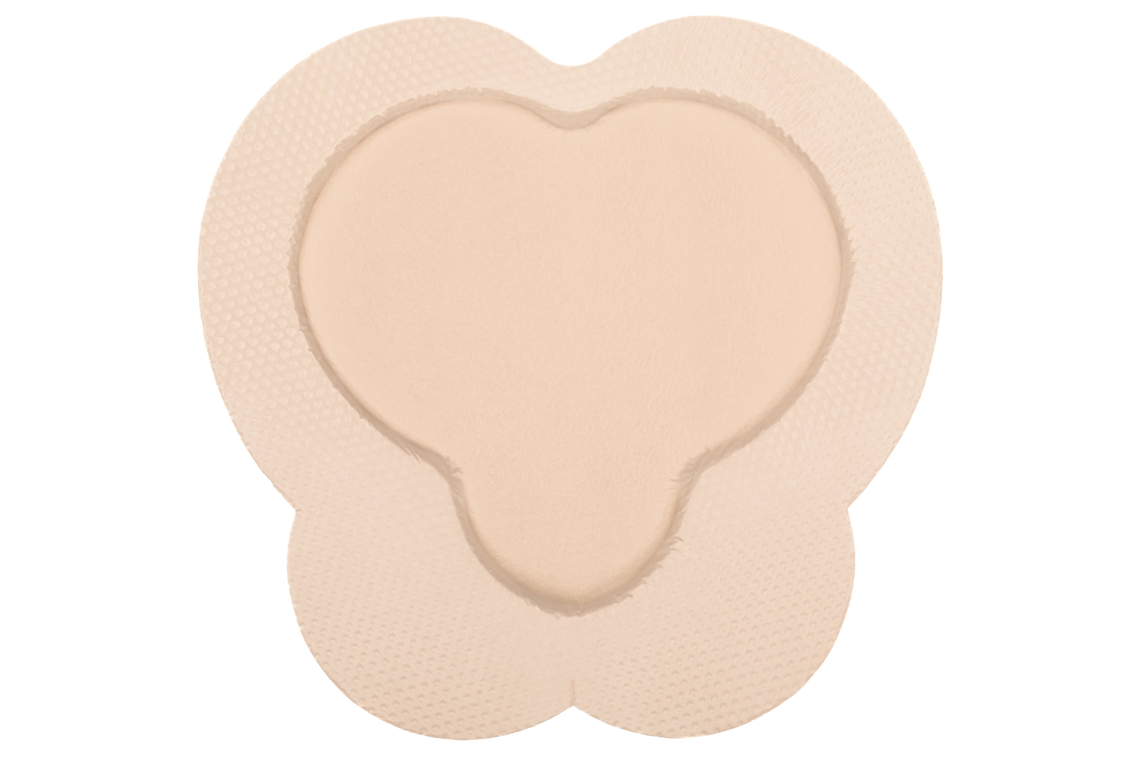 ZeniFOAM Gentle Border Sacral Foam Dressing, 9x9 inch, Sterile, Adhesive Border, Tan, Absorbent