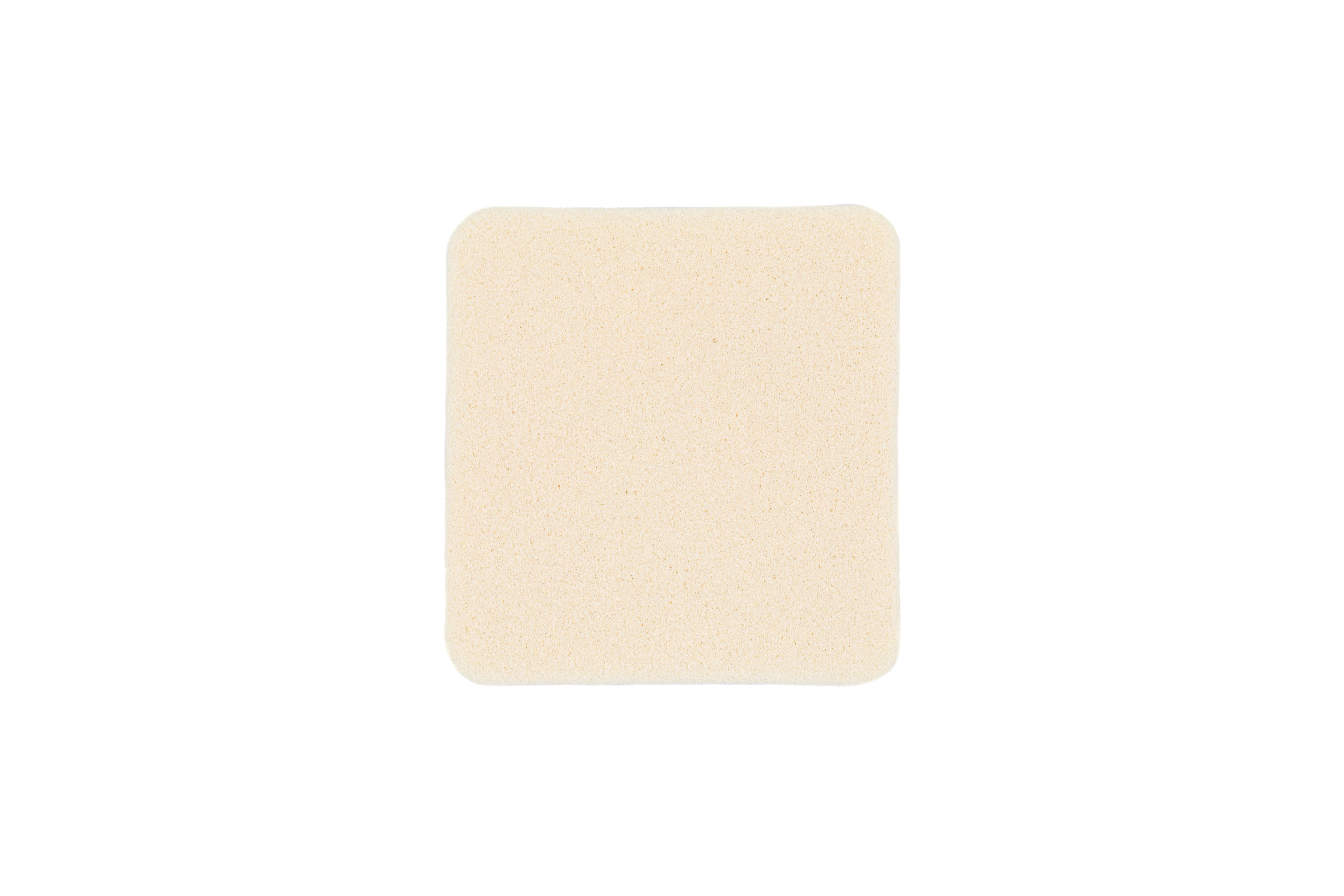 ZeniFOAM Ag Polyurethane Foam Non-Border Dressing, 8x8" Sterile, Non-Adhesive, Tan