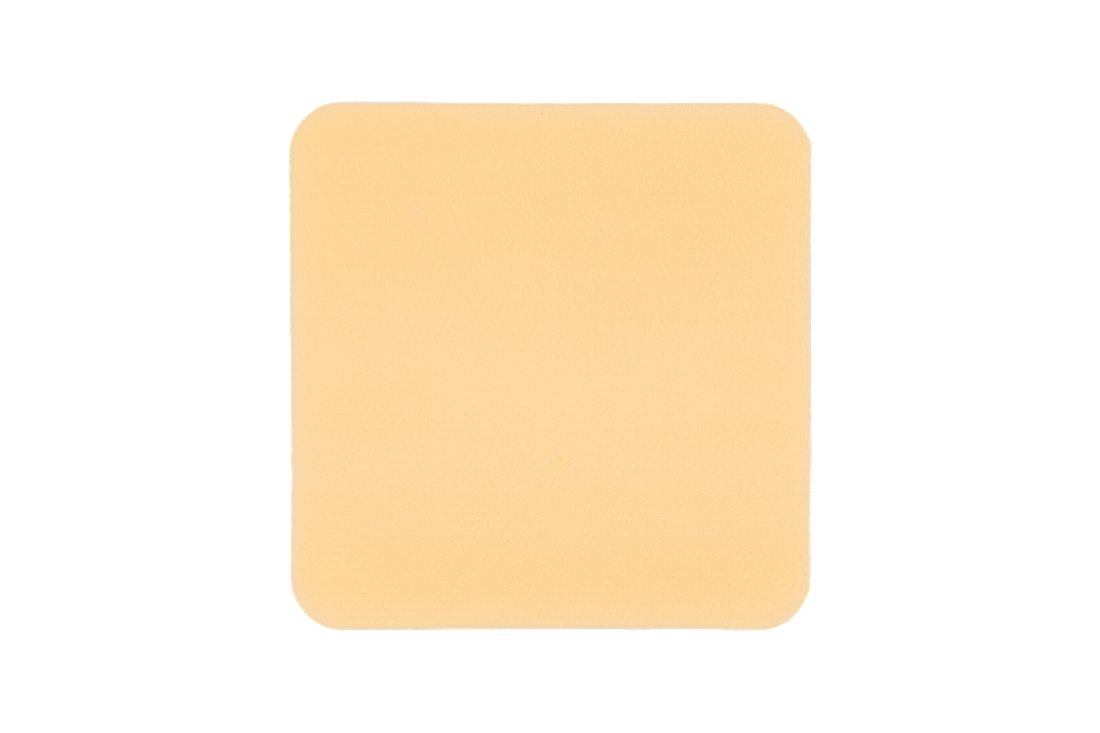 ZeniFOAM Ag Gentle Polyurethane Foam Non-Border Dressing, 6x8", Sterile, Rectangle, Silicone Adhesive, Non-Adherent, Tan