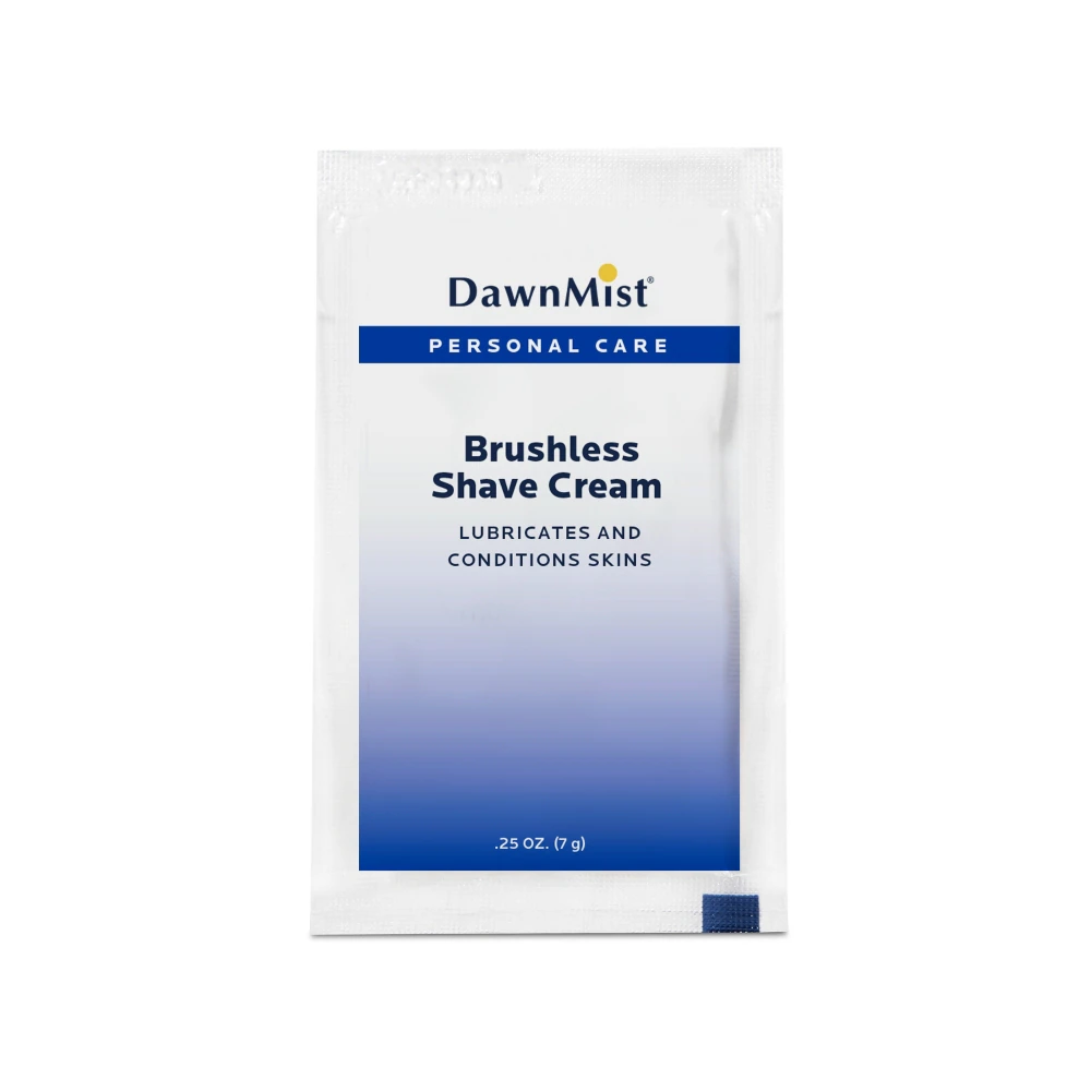 DawnMist Brushless Shave Cream, 0.25 oz, 1000/Case