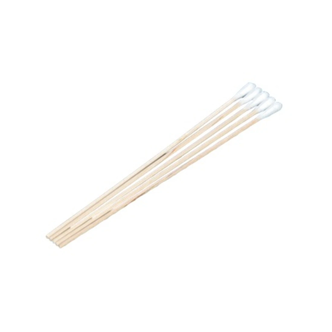 DeRoyal Cotton-Tipped Applicators, Sterile, 6 in Wood Shaft, 2500/Case