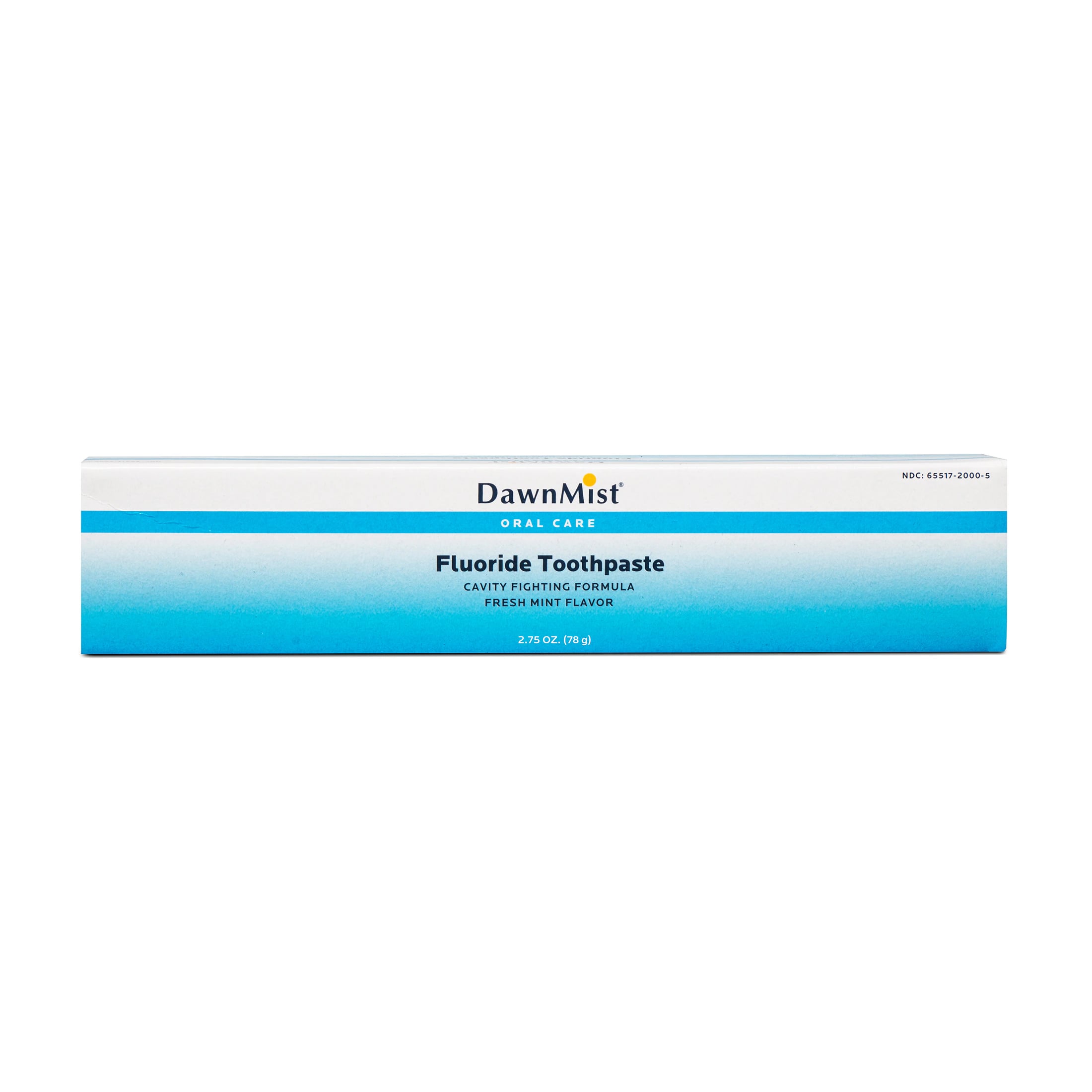 DawnMist Mint Toothpaste, 2.75 oz Tube, Box of 144