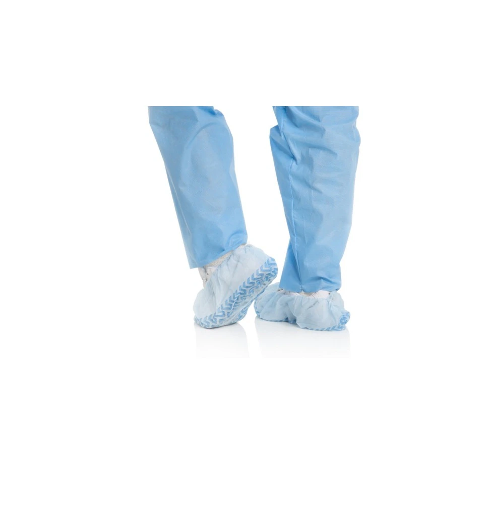 Halyard Basics Shoe Cover, Universal Size, Blue, Non-Sterile, Single Use, 300/Case