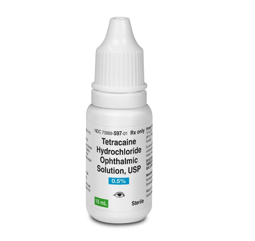 Tetracaine HCl Ophthalmic Solution 0.5%, Bottle, Each