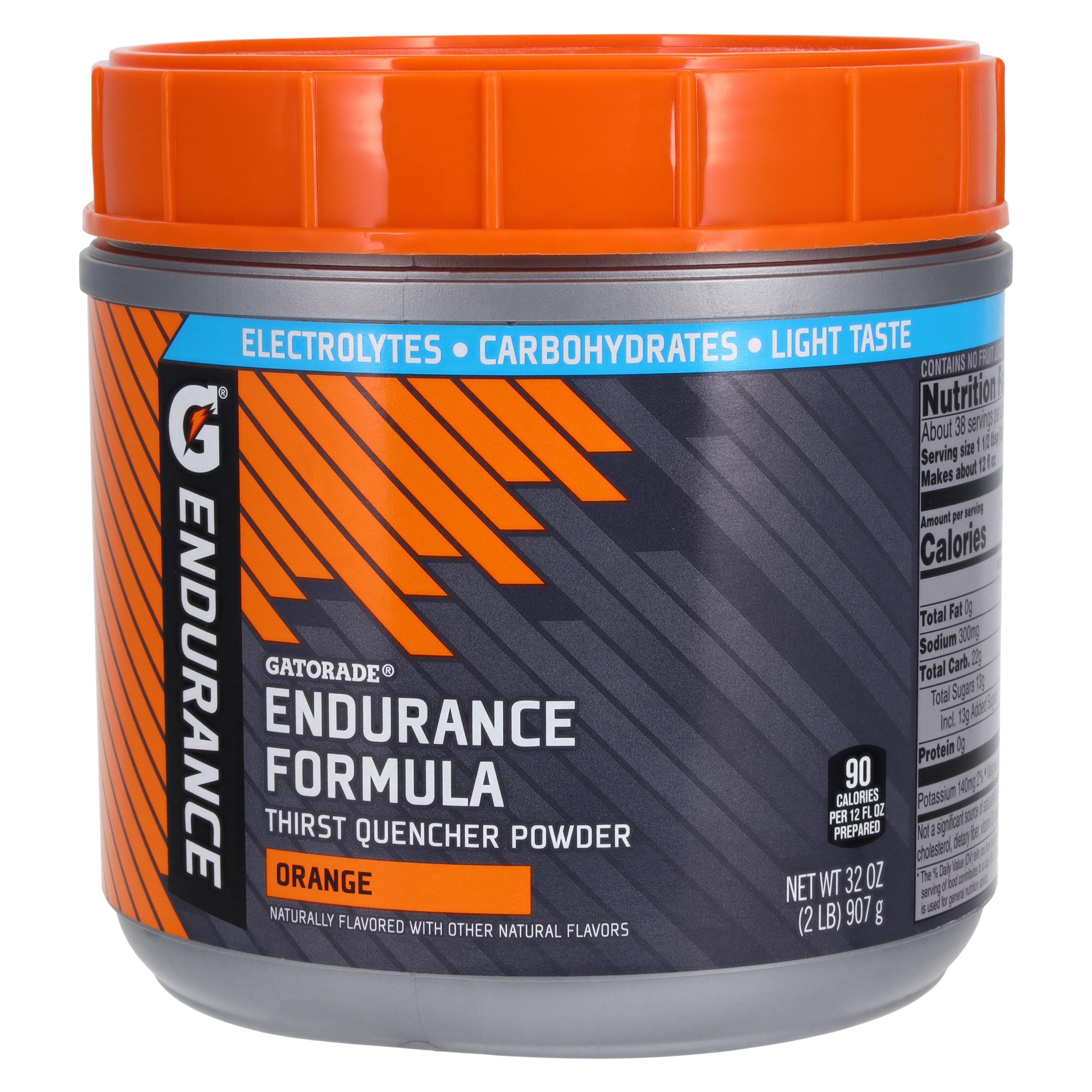 Gatorade Endurance Formula Powder, Orange, 32oz Canister, 6/Case, 01KEZKNS3ANTC22E0CT22P9HR3
