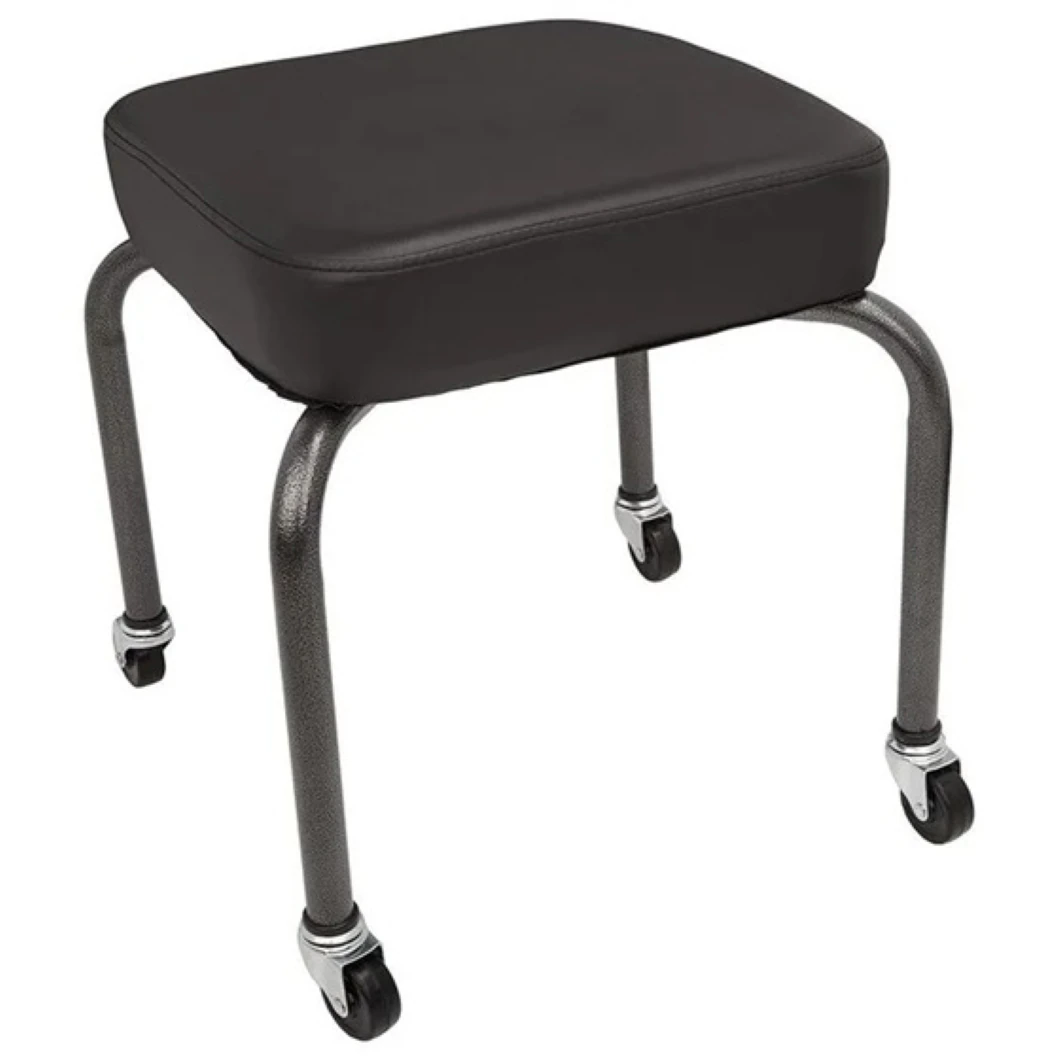 Therapy Stool, Square, Black