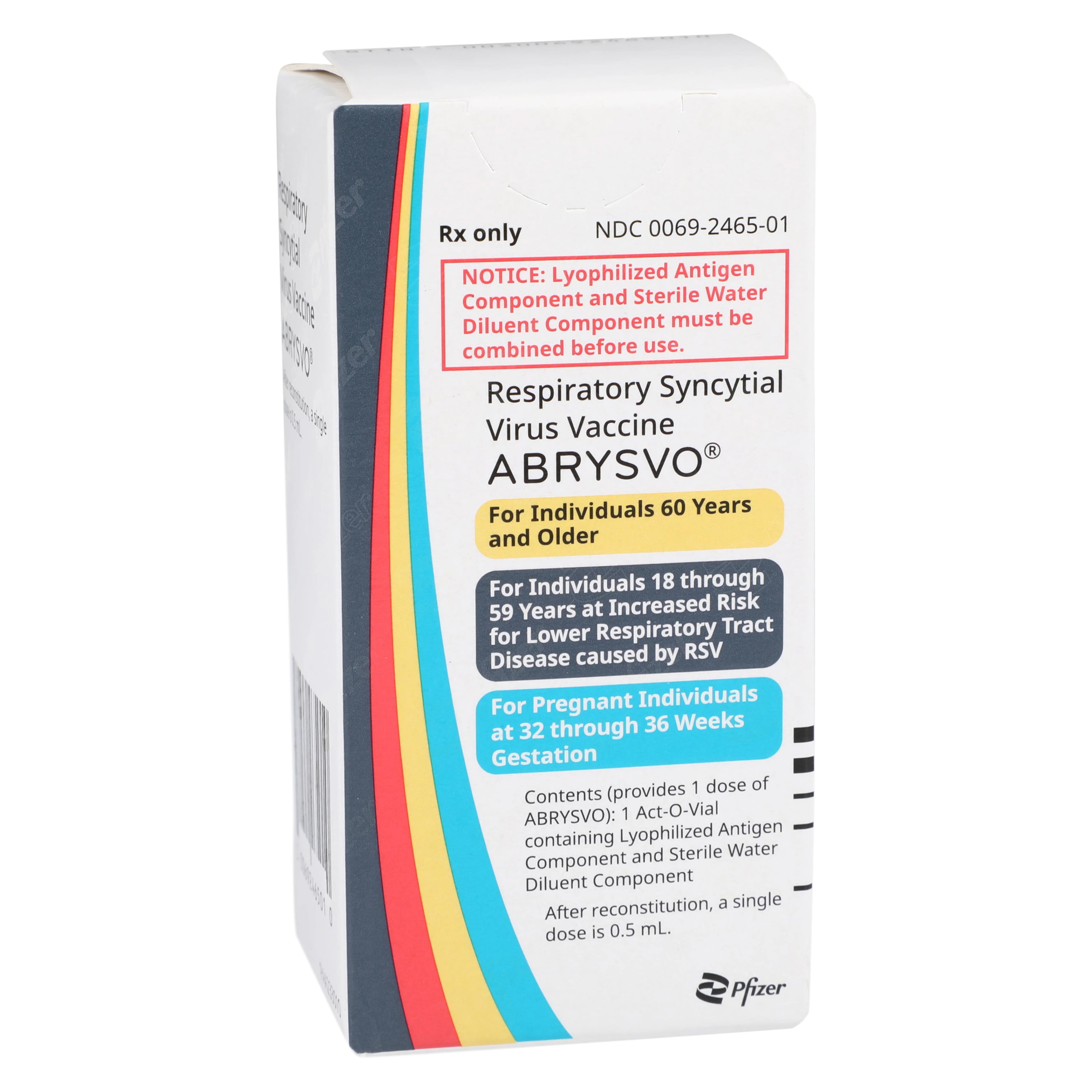 Abrysvo (RSV Vaccine) Act-O-Vial Single-Dose Vial, Each