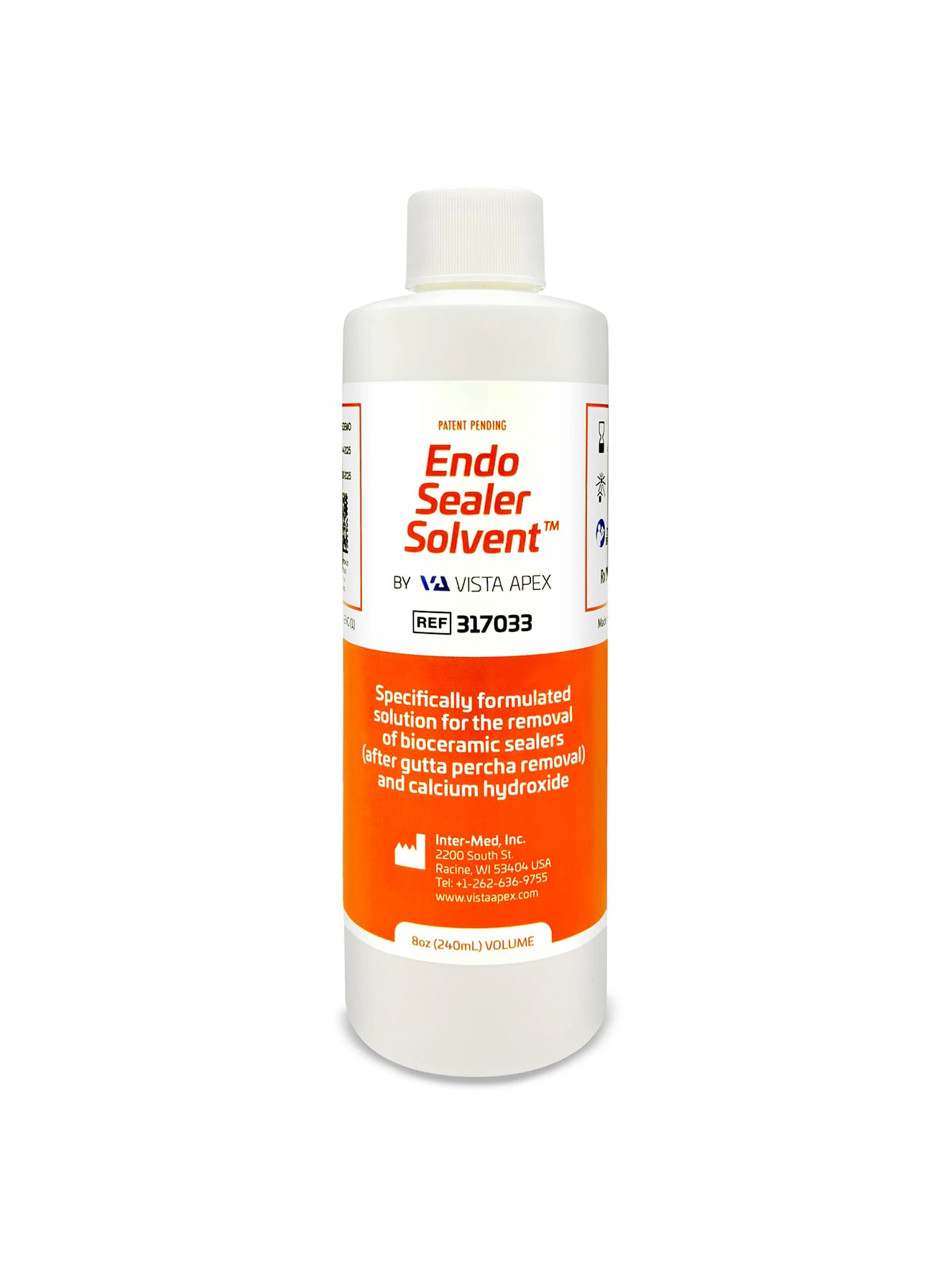 Vista Apex Endo Sealer Solvent, 8 oz Bottle, 317033