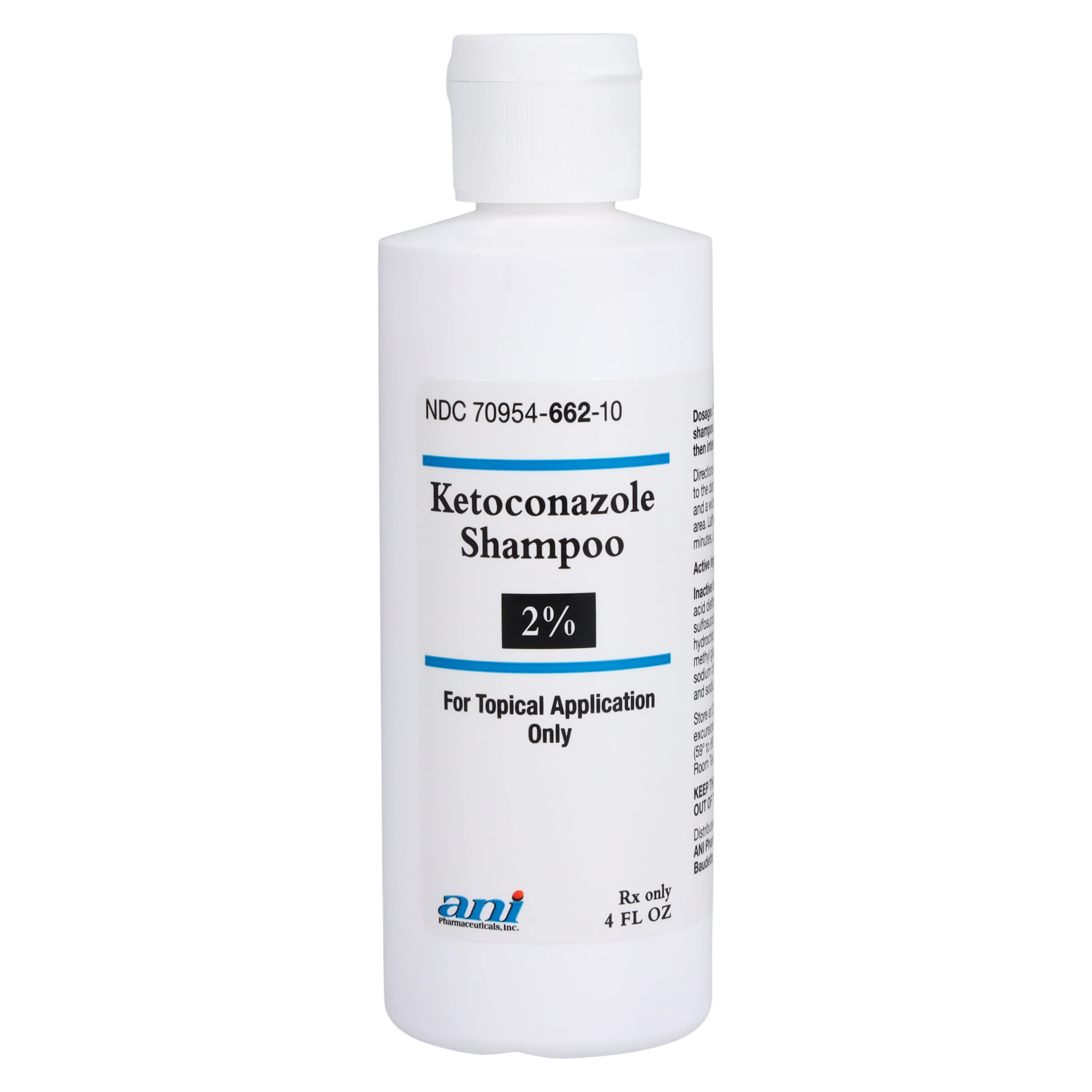Ketoconazole Shampoo 2%, 4 oz Bottle