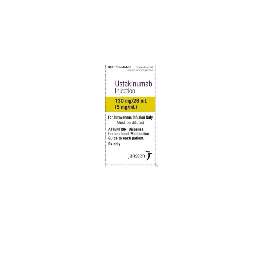 Ustekinumab Injection 130mg SDV 26mL Single Dose Vial, JOM Pharmaceuticals, 01KT0J0A3XYETNG0QGN1TXEPY7