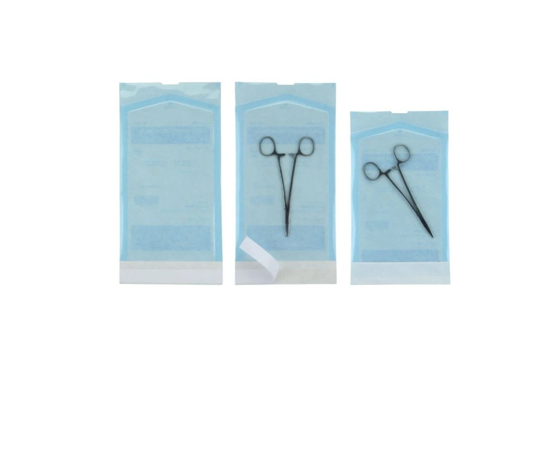 Cardinal Health Self-Seal Sterilization Pouch, 13 in x 18 in, Blue/White, Latex-Free, 400/Case