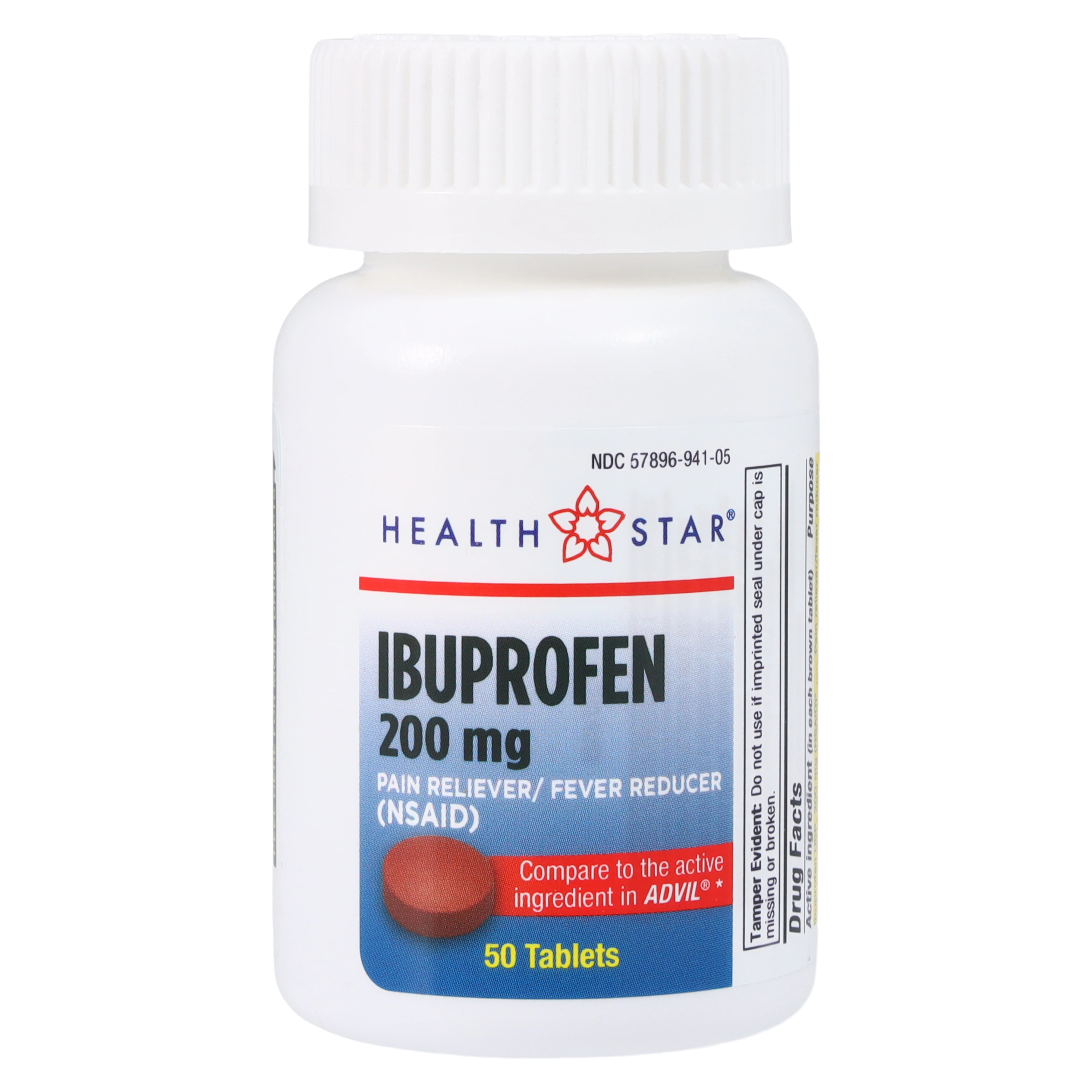 Geri-Care Ibuprofen Tablets, 200mg, 50/Bottle