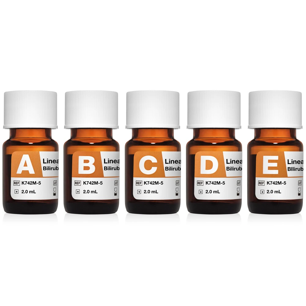 Linearity FD Bilirubin, 5 x 2mL Kit, Freeze Dried, 01KT0J077BA6N536FBWMEW81HH