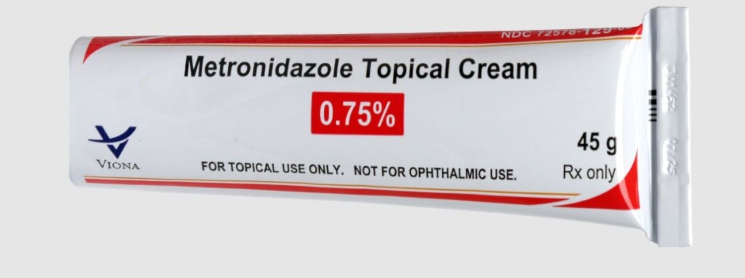 Metronidazole Topical Cream 1%, 45g Tube