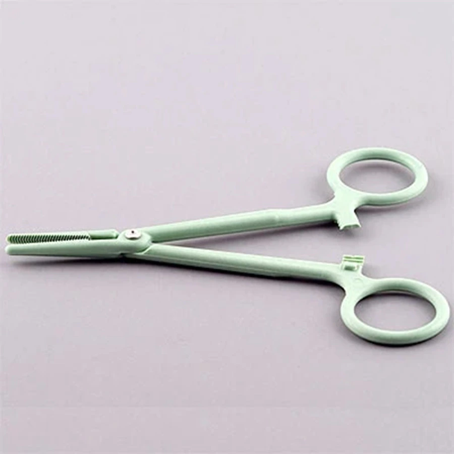 Sklar Instruments Hemostatic Forceps, Straight 5-1/4", Blunt, Plastic, Sterile, 100/Case