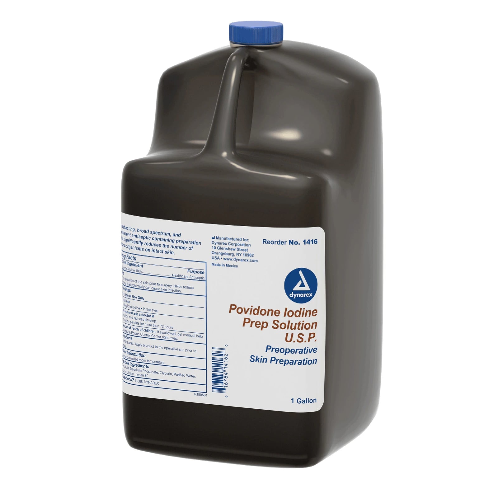 Dynarex Povidone-Iodine Solution, 16 oz (Betadine Surgical Solution)