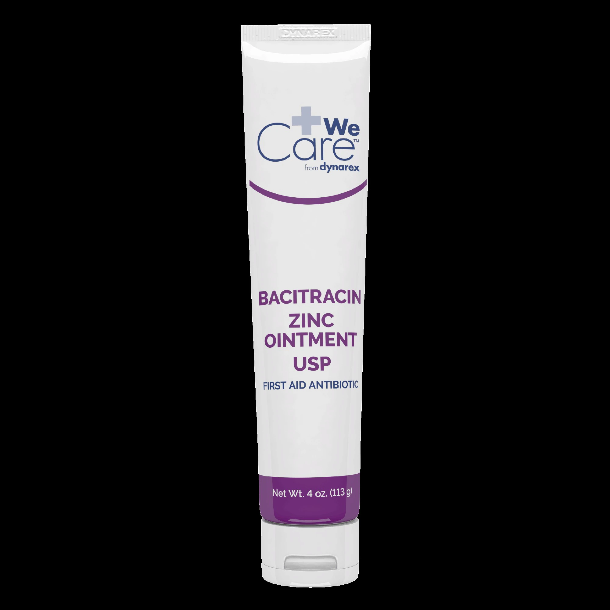 Dynarex Bacitracin Zinc Ointment, 500 Units/g, 4 oz Tube