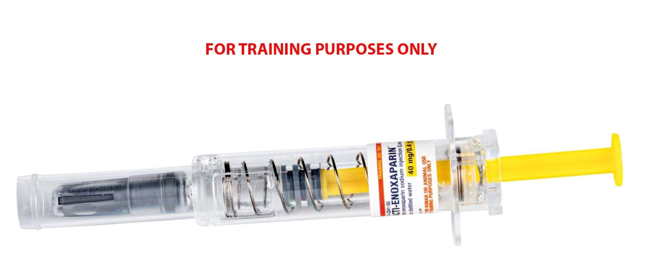 Practi-Enoxaparin Simulated Medication Prefilled Syringe, 40mg/0.4mL, Distilled Water, Each