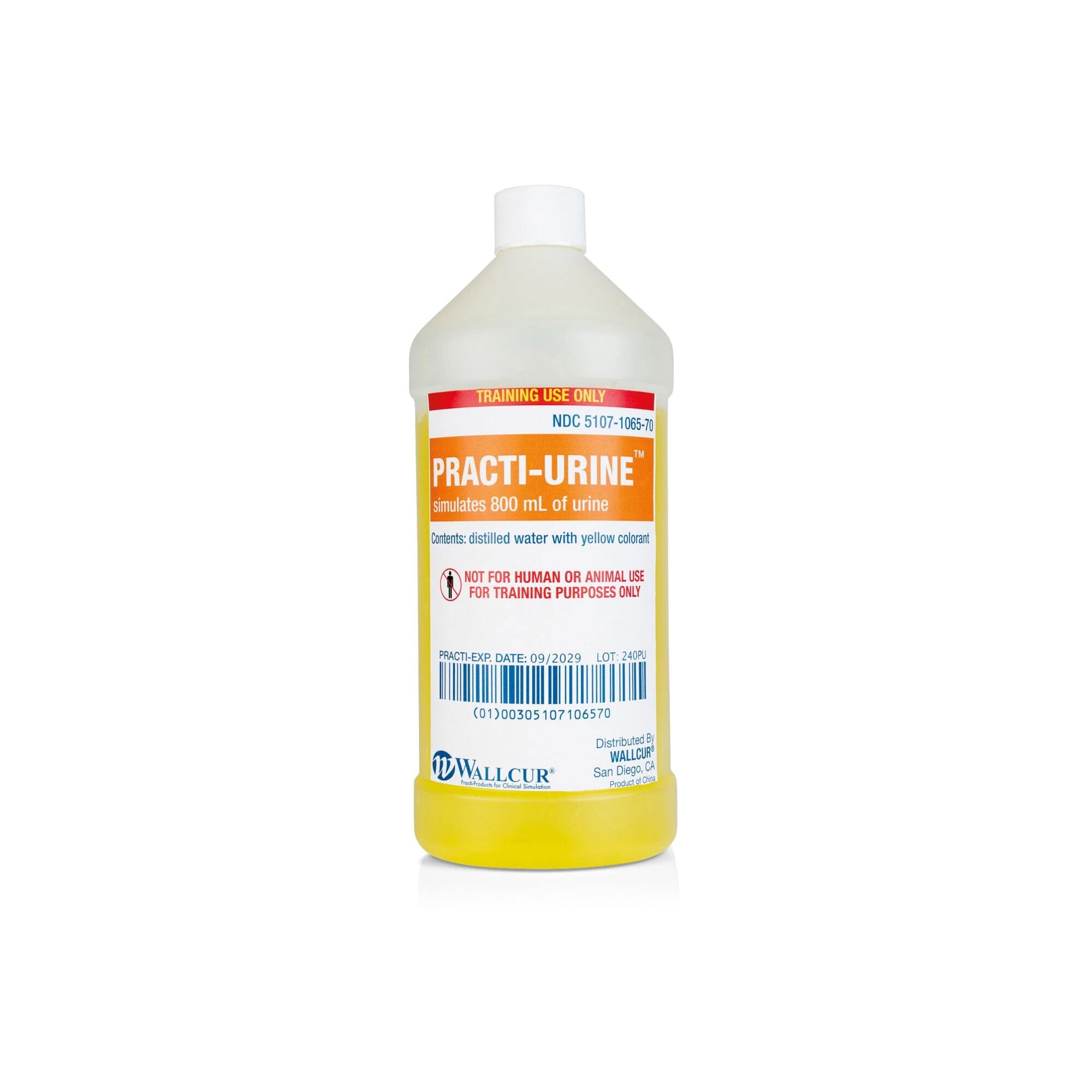 Practi-Simulated Urine, Yellow, 800mL Bottle