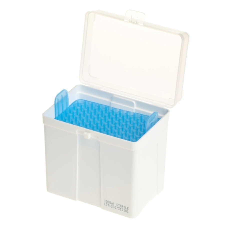 Celltreat Empty Pipette Tip Rack, Polypropylene, Gray, for 1000/2000 µL Tips, 20/Case