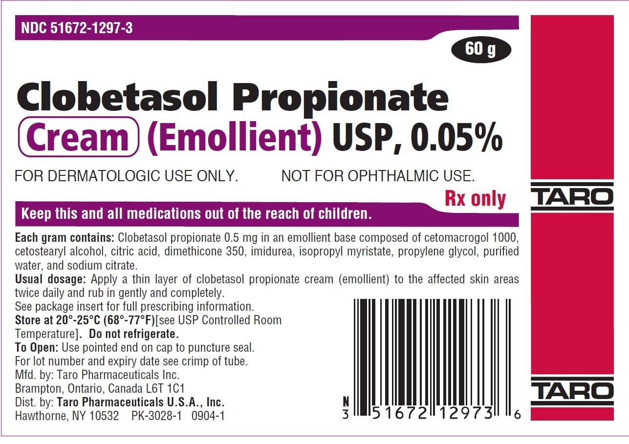 Clobetasol Propionate Topical Cream 0.05%, 60 g Tube, Sun Pharmaceutical