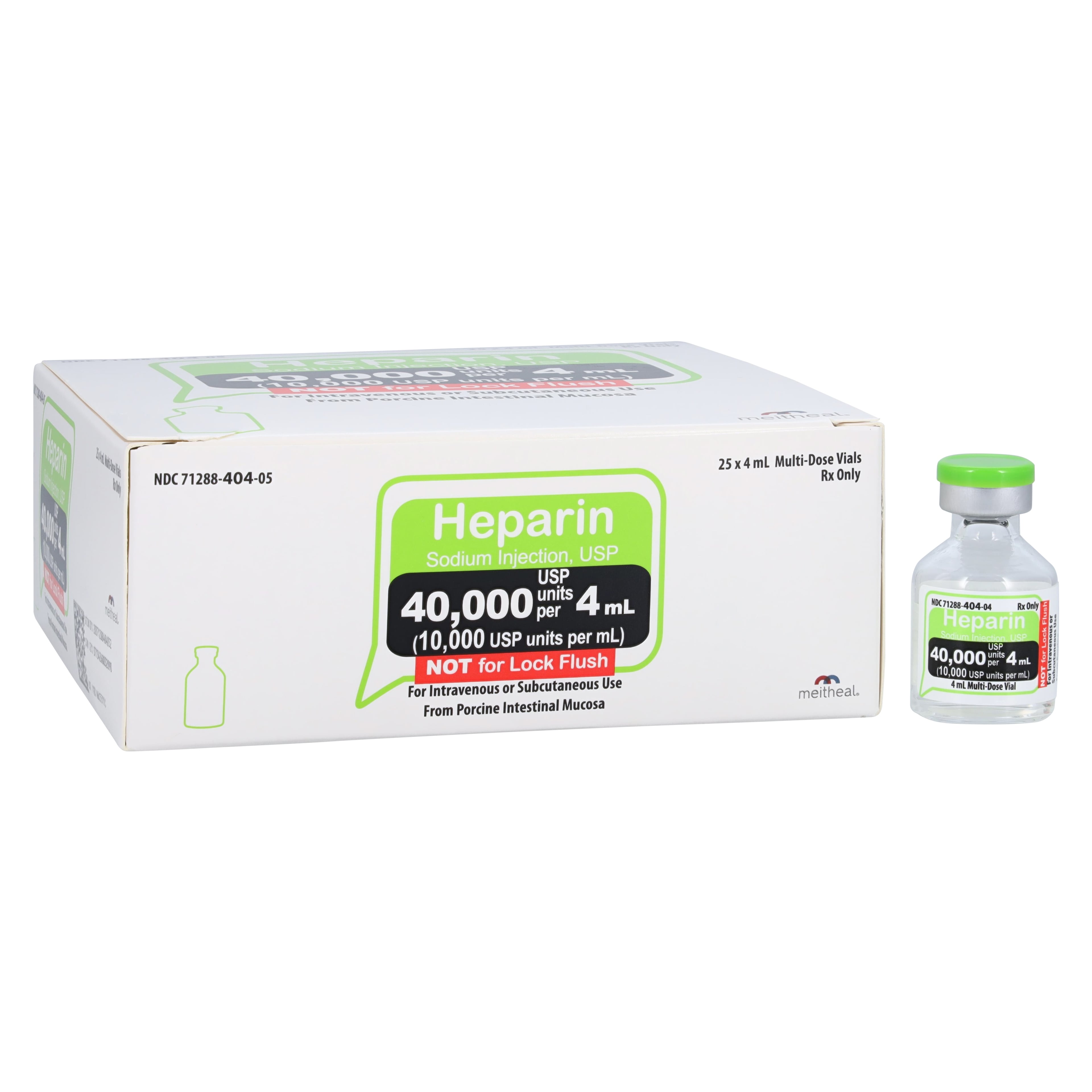 Heparin Sodium (Pork) Injection 10,000U/mL MDV 4mL 25/Package, 01KT0J07TNX1SD5QND0S0ZKYN0