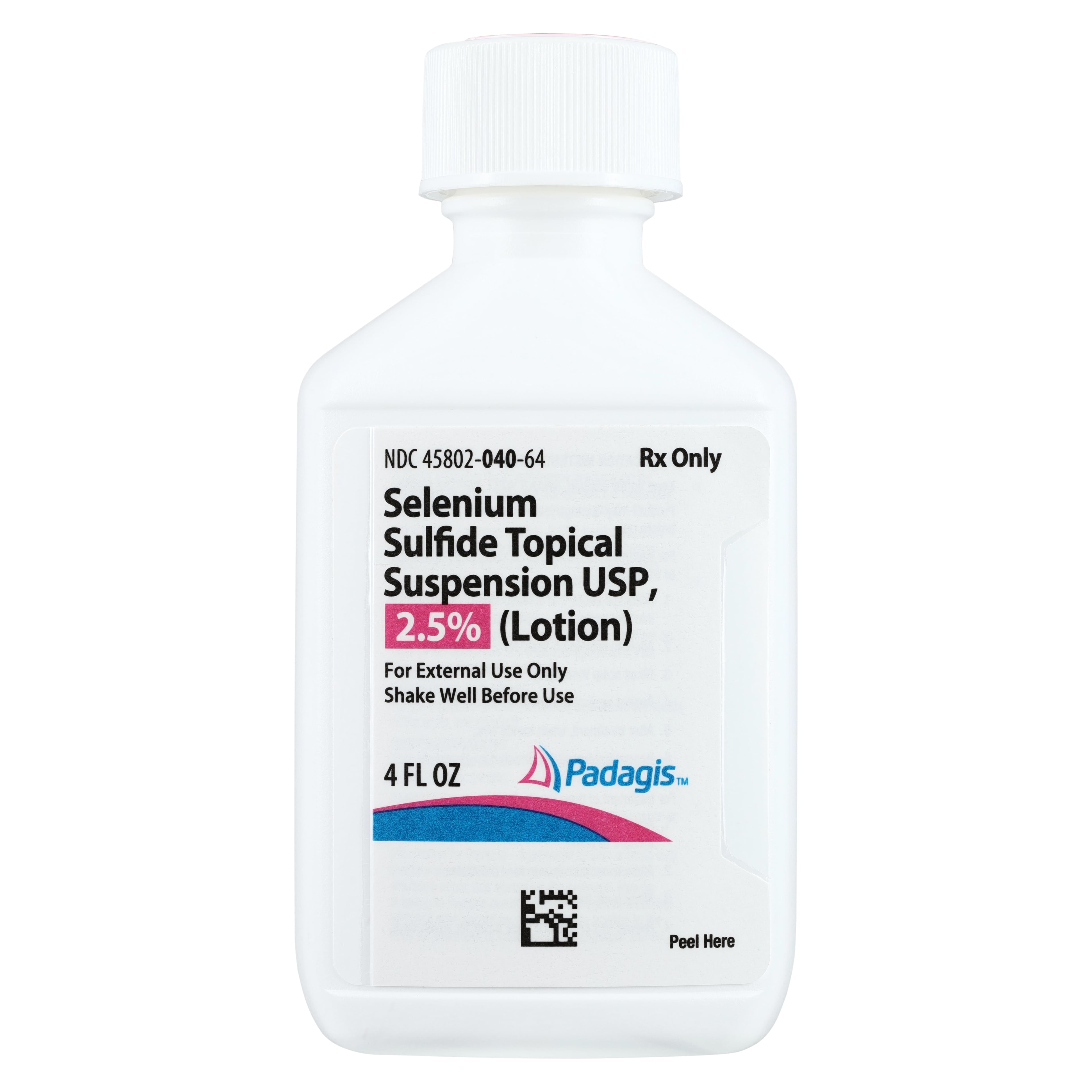 Selenium Sulfide Lotion 2.5%, 4 oz Bottle