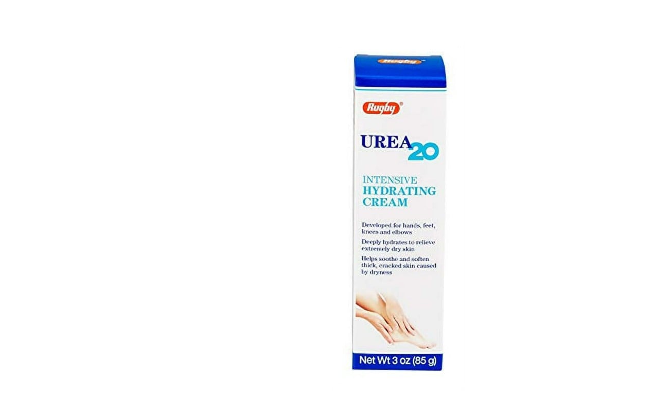 Cream Urea 20% Hydrating Topical Lotion, Fragrance Free, 3 oz
