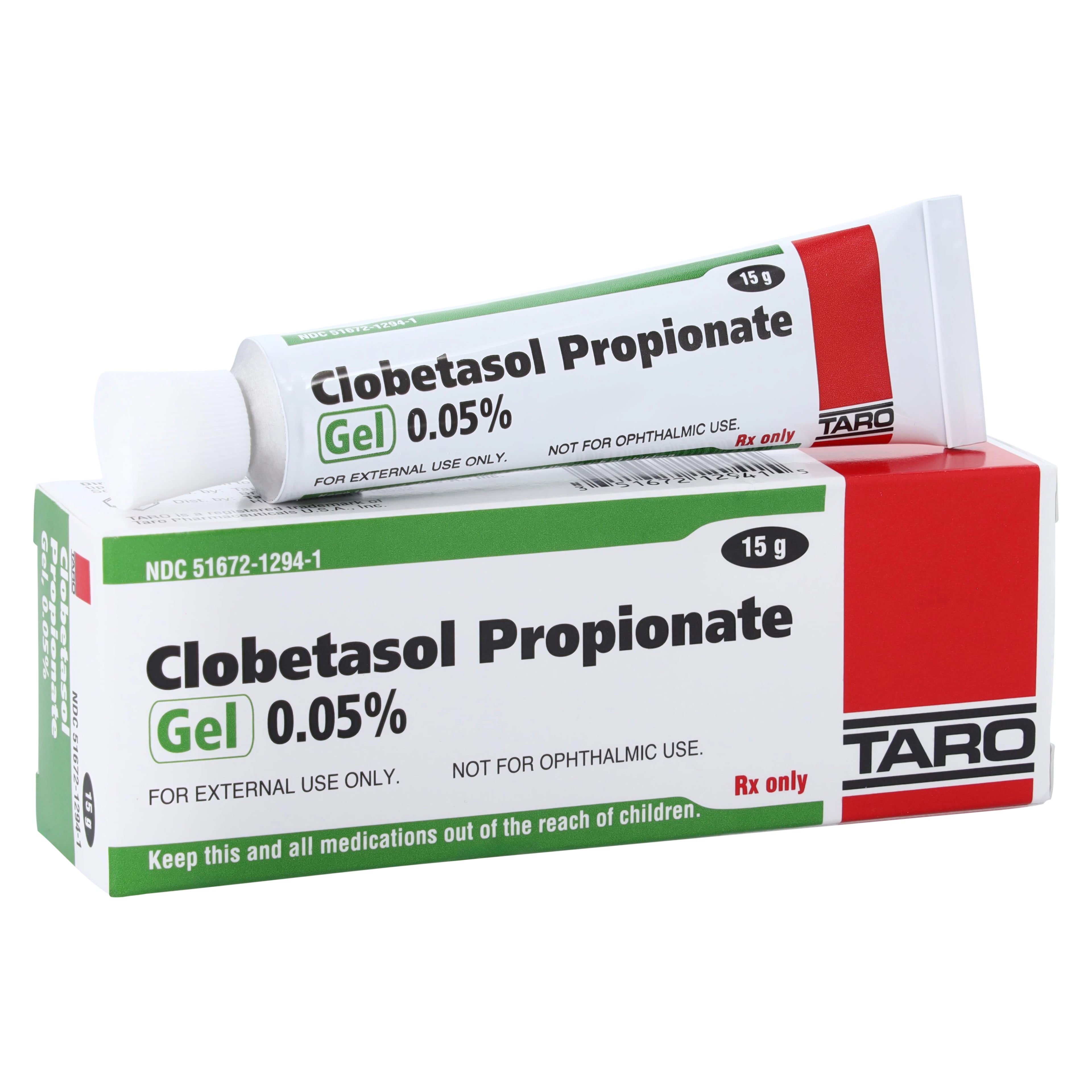 Clobetasol Propionate Topical Gel 0.05%, 15 g Tube, Sun Pharmaceutical