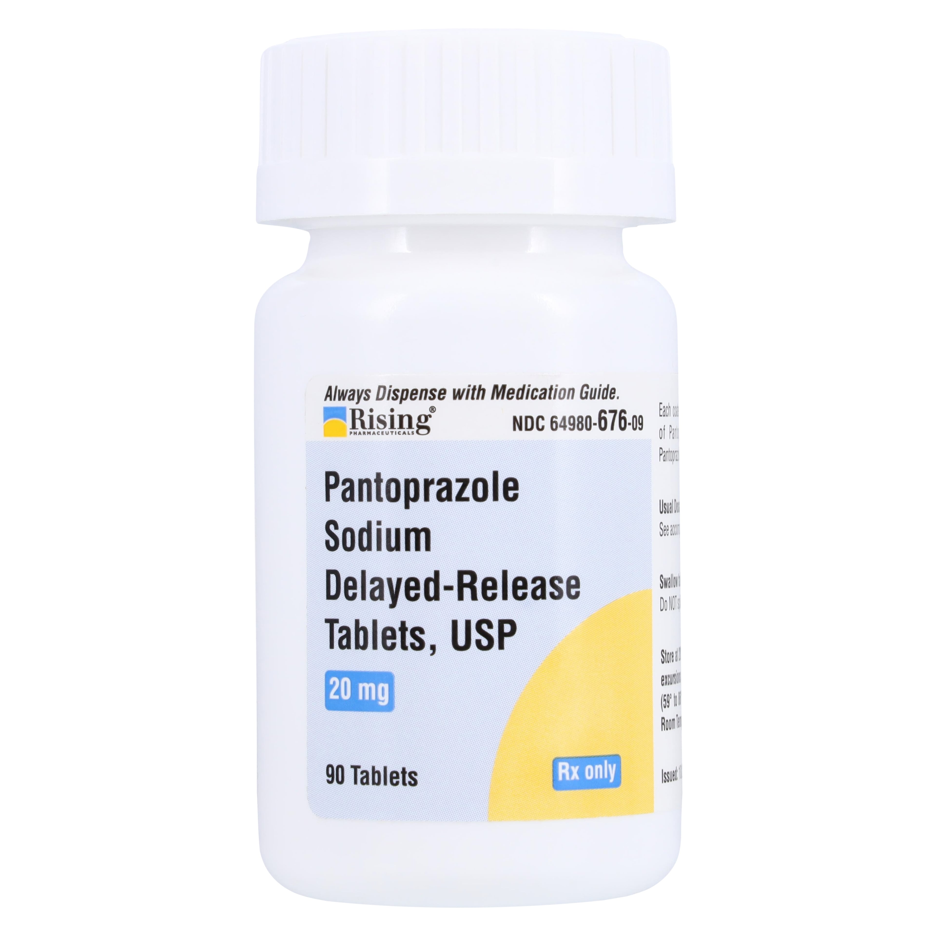 Pantoprazole Sodium DR Tablets 20mg, Delayed-Release, 90/Bottle, 01KT0J096YVFFX33R14PZHKPN2