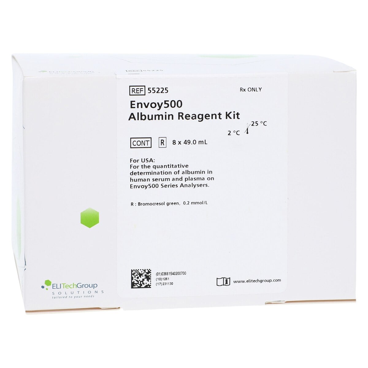 Envoy 500 Albumin (ALB) Reagent Kit, 8 x 44.7 mL