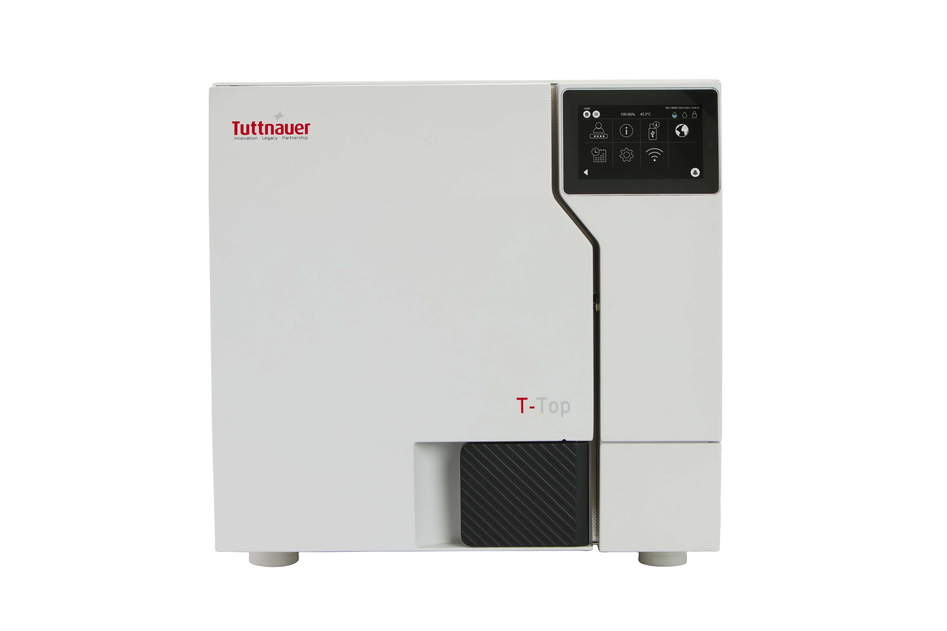 Tuttnauer T-TOP 10B Class B Autoclave, 110V, Upgradeable Sterilizer with Closed-Door Drying