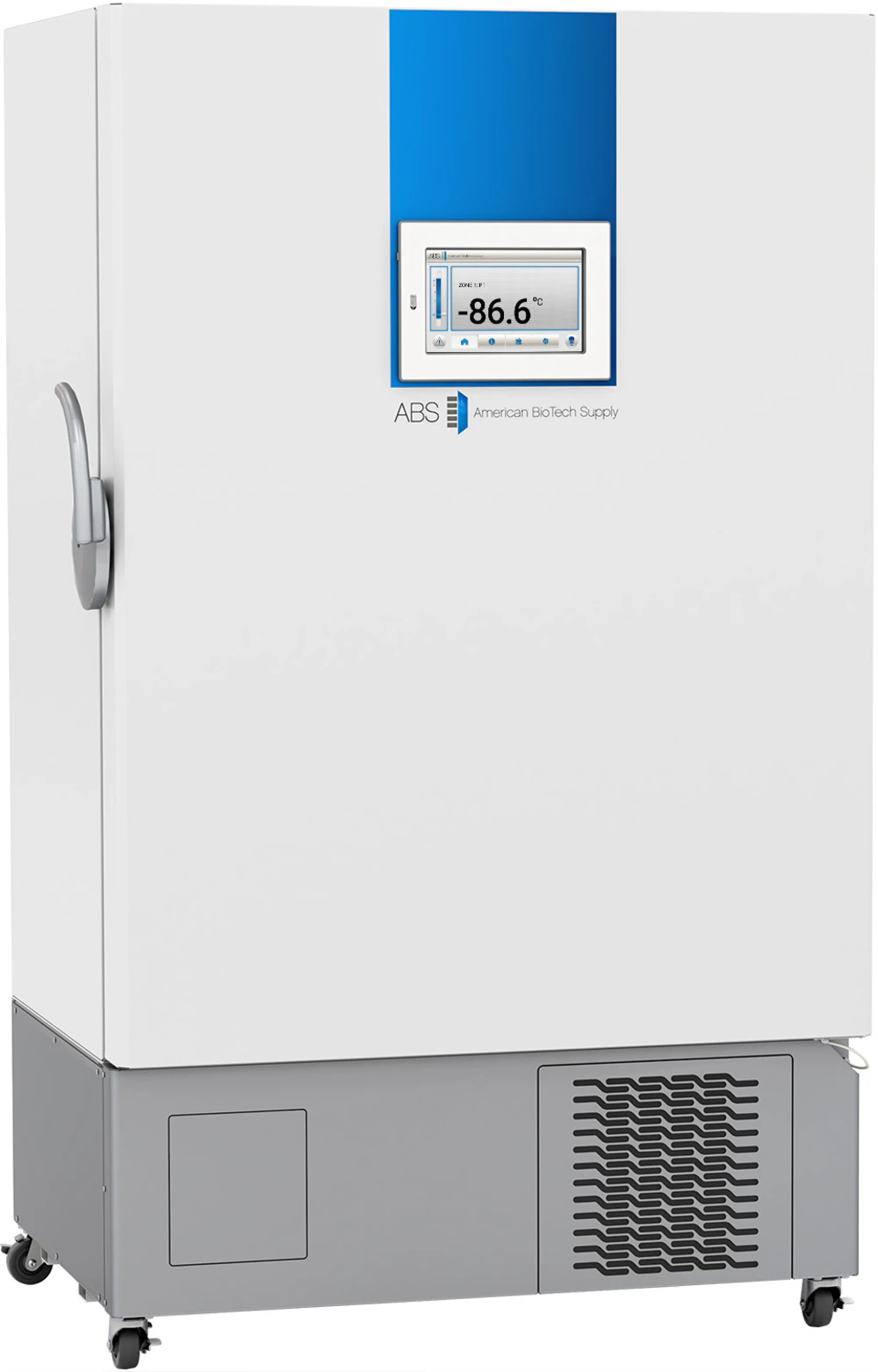 American Biotech Supply ULT Touchscreen Freezer Dual V, 25 Cu Ft, Solid Door, Right Hinge, -86°C to -50°C, 01KT0J07GN481C9RK2H09Z47Y3