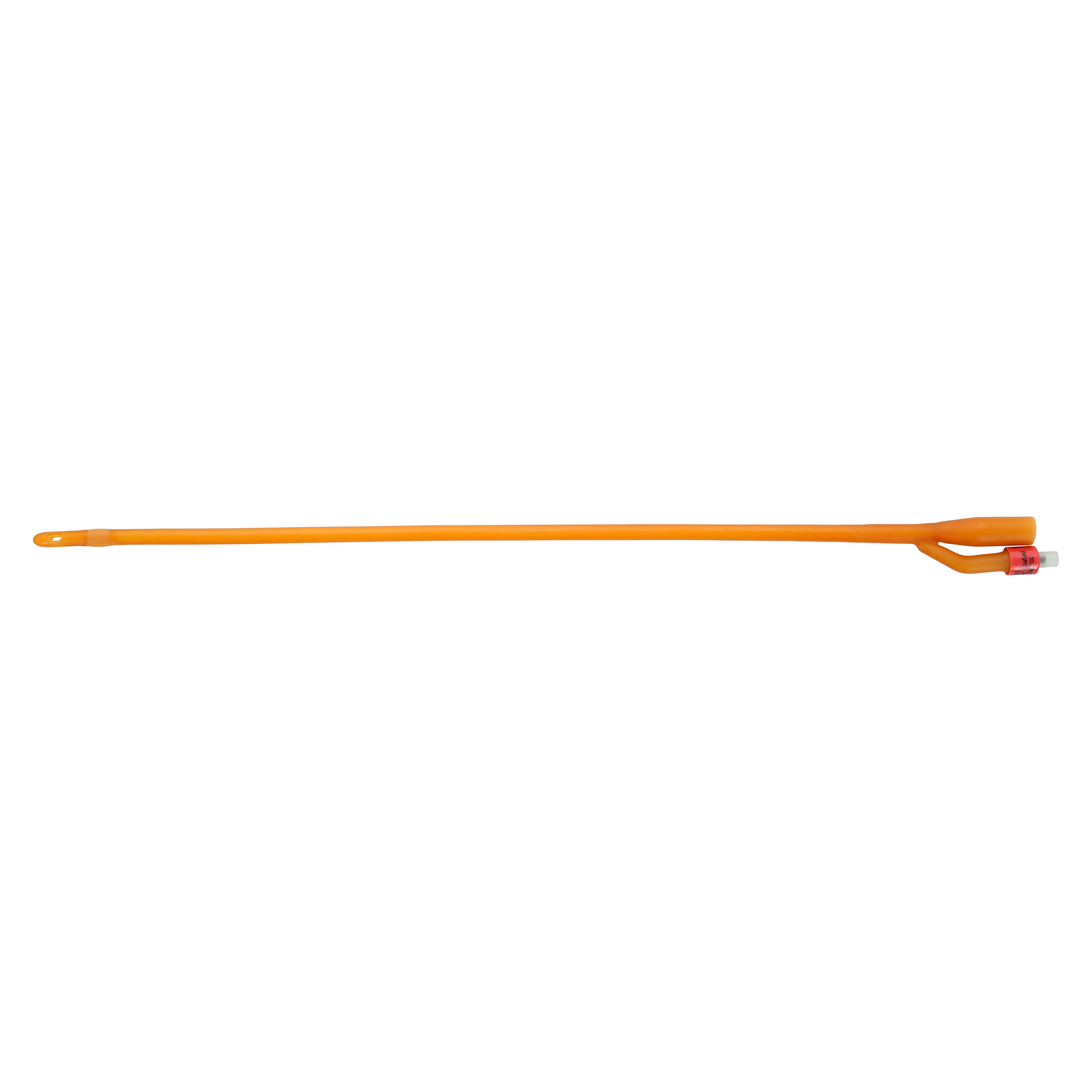 Bardia 2-Way Foley Catheter, Standard Tip, Silicone Elastomer Coated Latex, 18 Fr, 5 cc Balloon