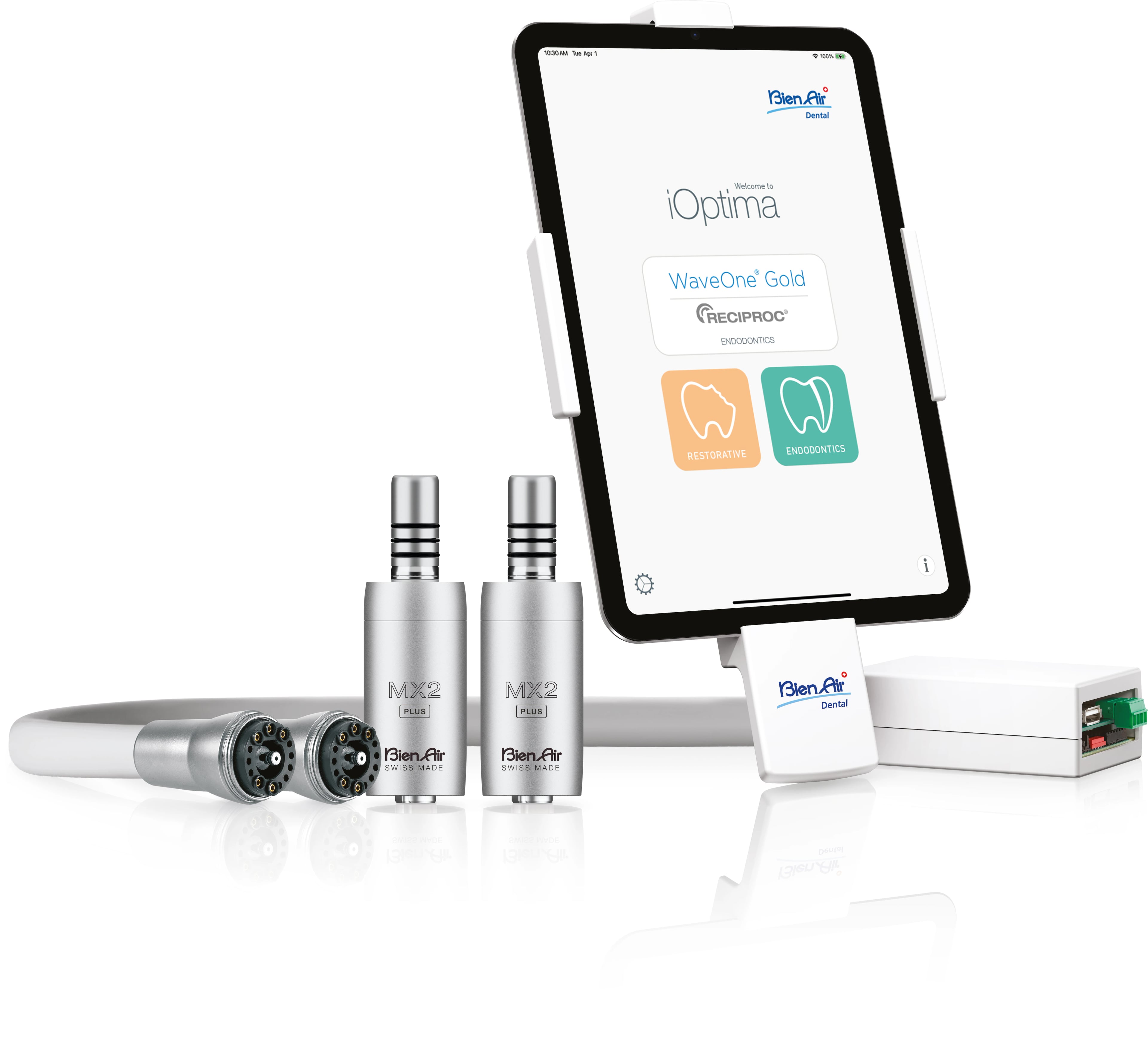 Bien Air iOptima INT 2 MX2 Dual Motor System Set with iPad Mini