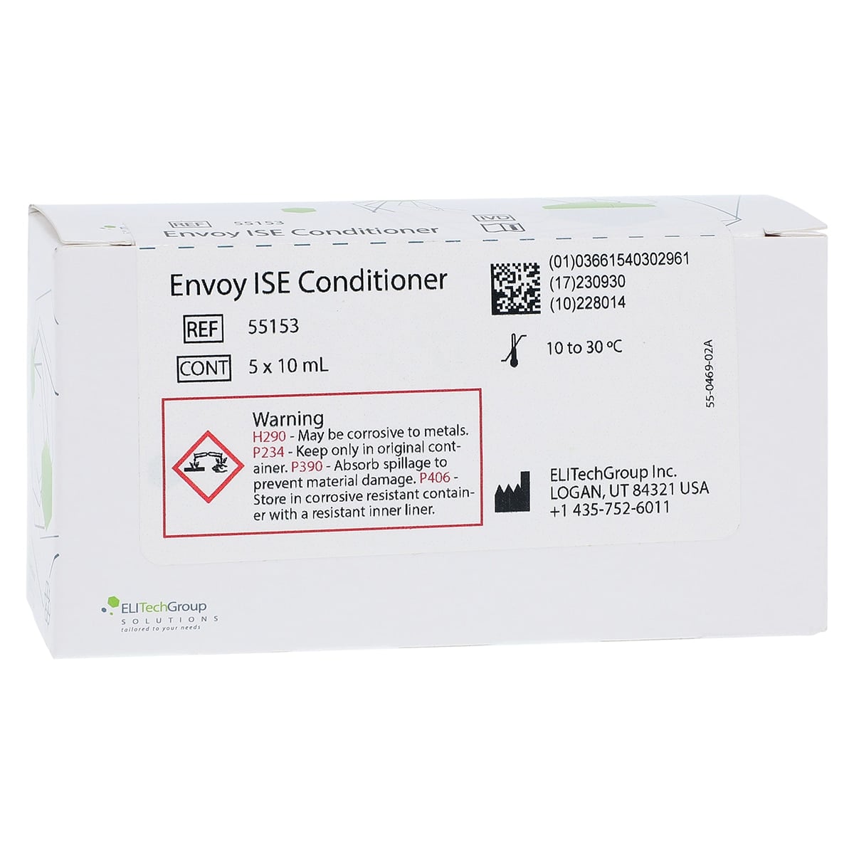 Envoy ISE Conditioner Kit for Envoy Chemistry Analyzer, 1/Box