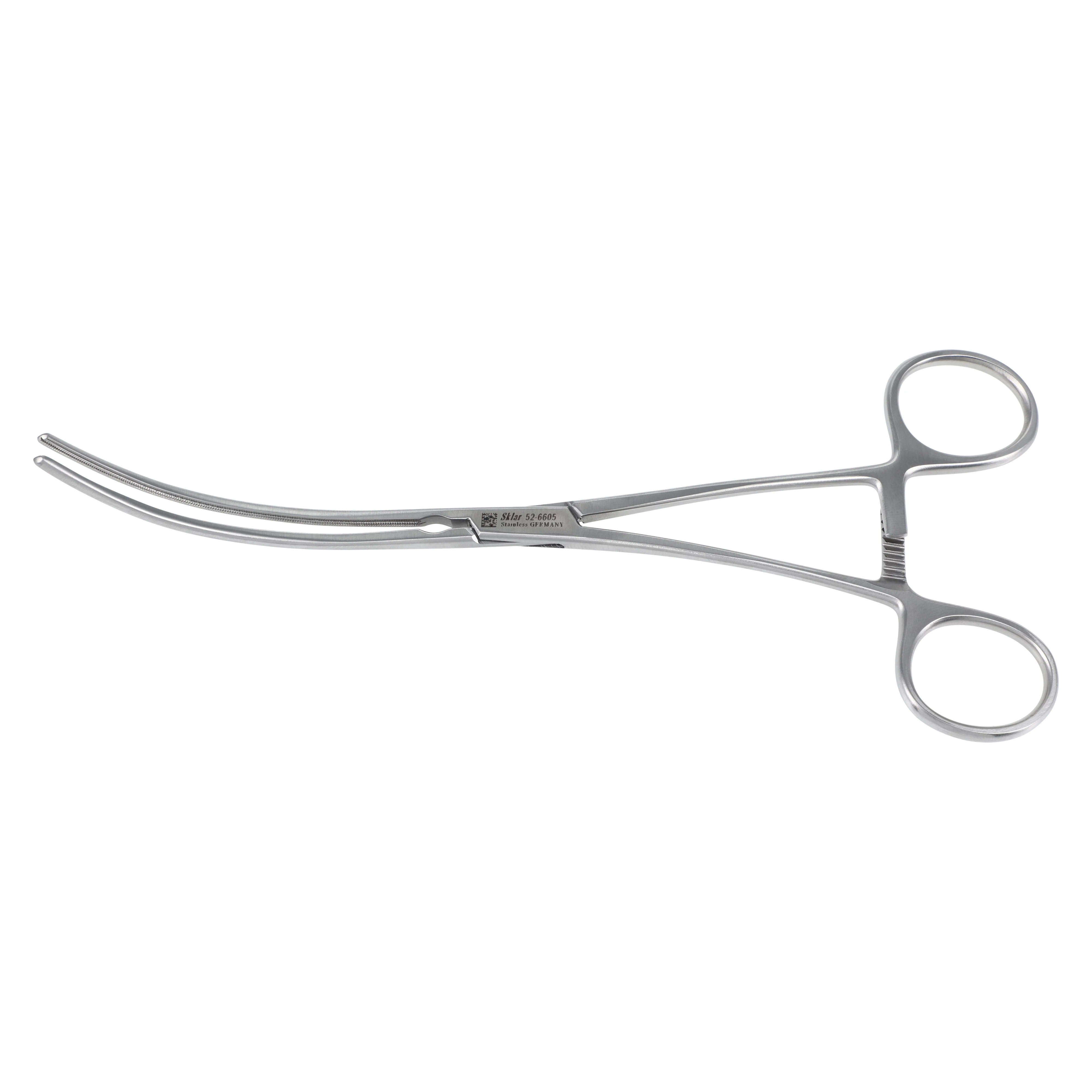 Debakey Peripheral Vessel Clamp, 8", Stainless Steel, Non-Sterile, Reusable